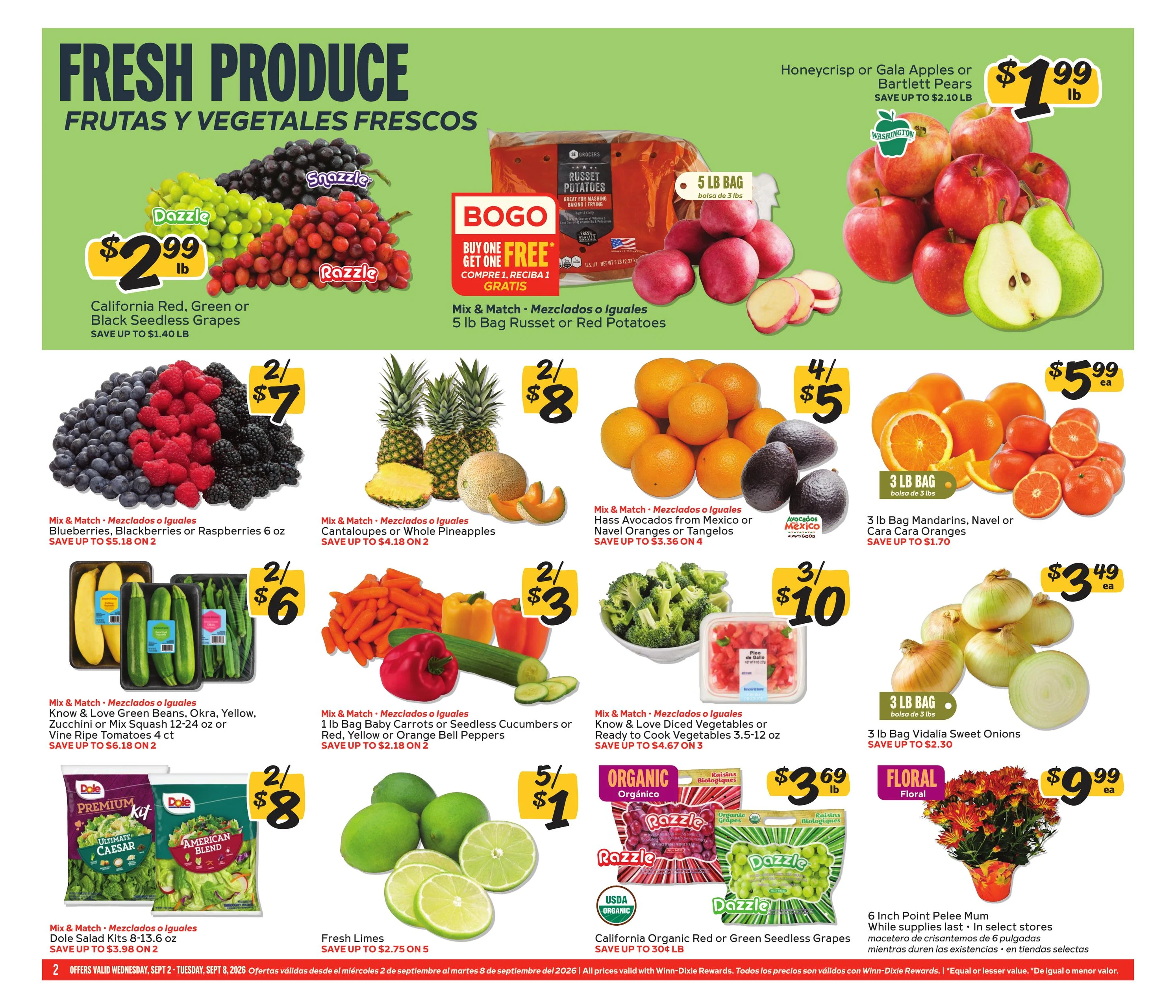 Winn-Dixie Weekly Circular - Page 2