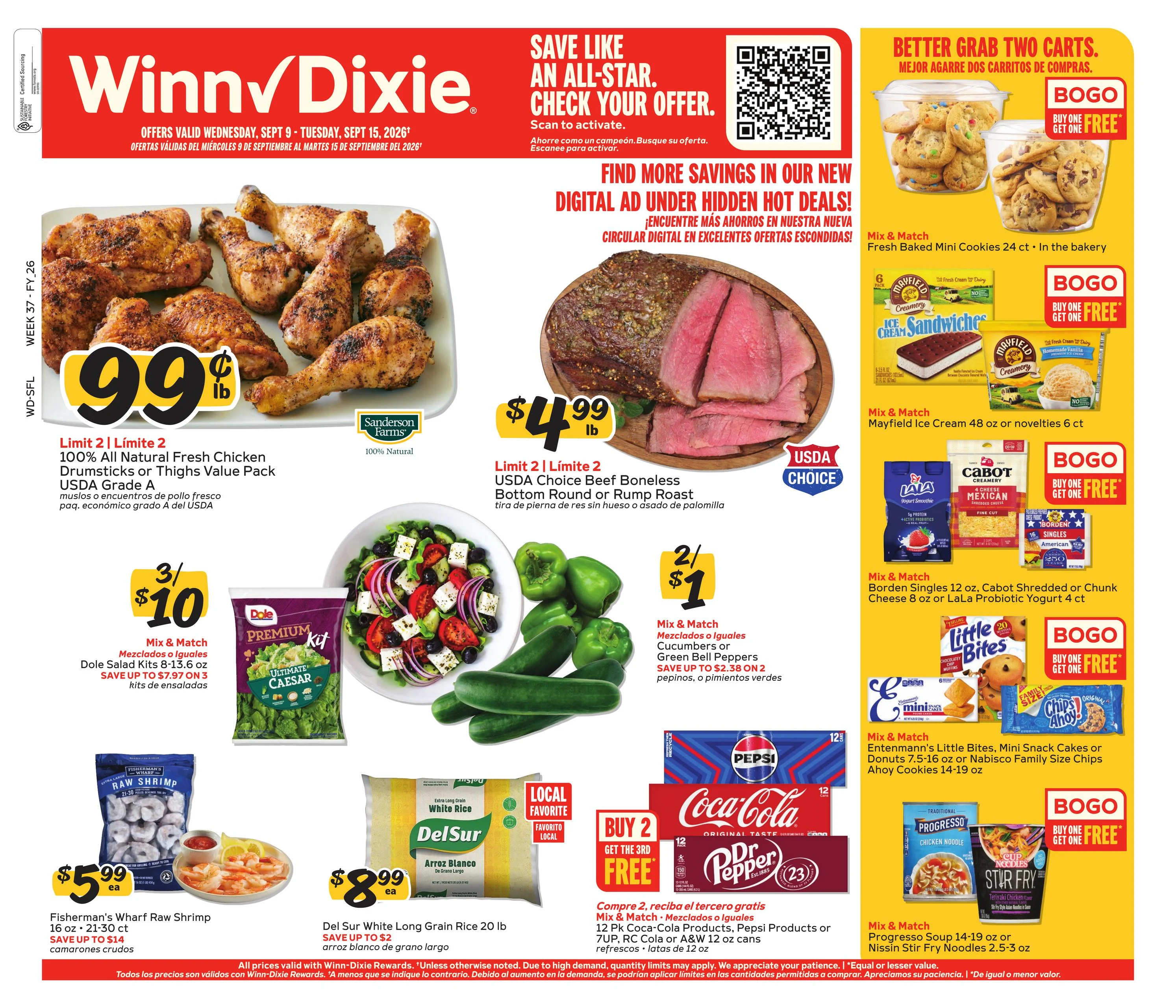 Winn-Dixie Weekly Circular - Page 1
