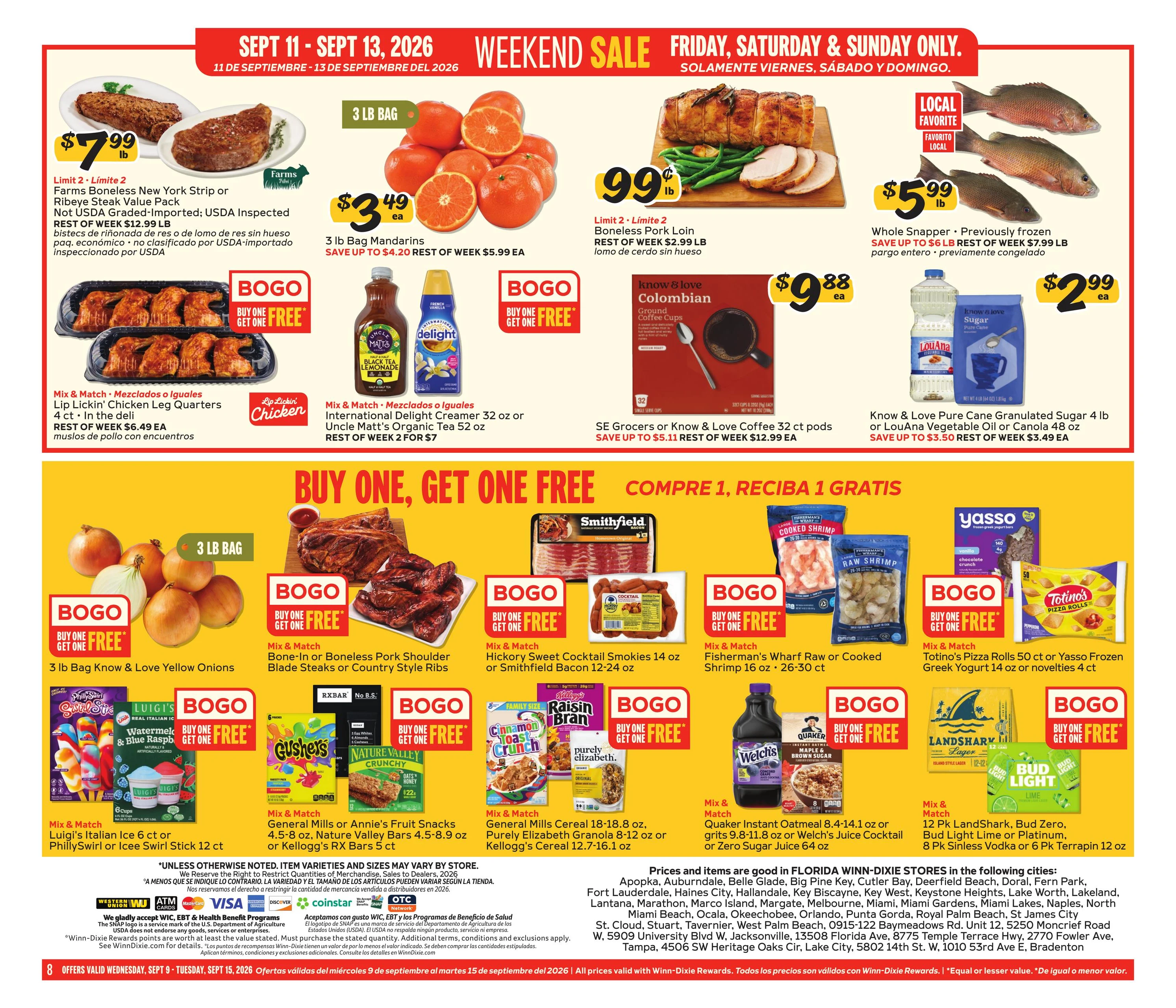 Winn-Dixie Weekly Circular - Page 8
