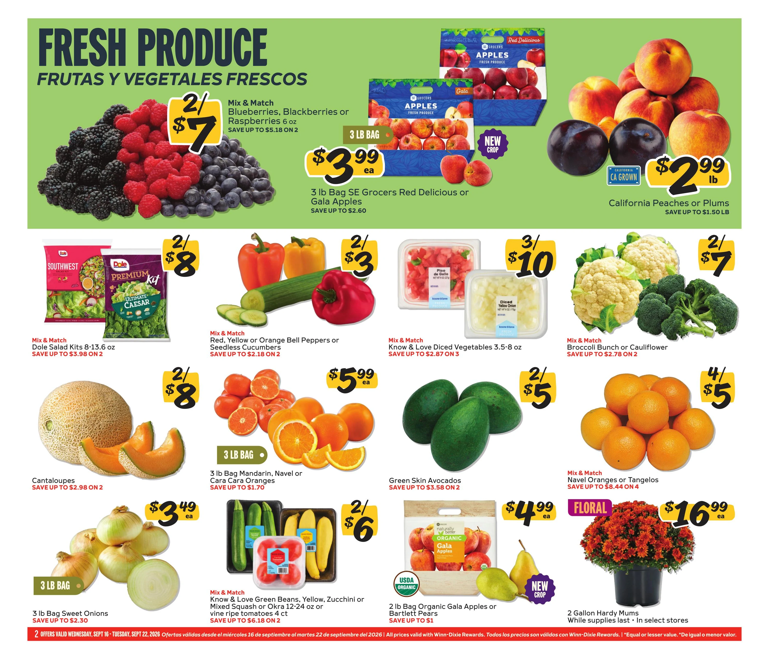 Winn-Dixie Weekly Circular - Page 2