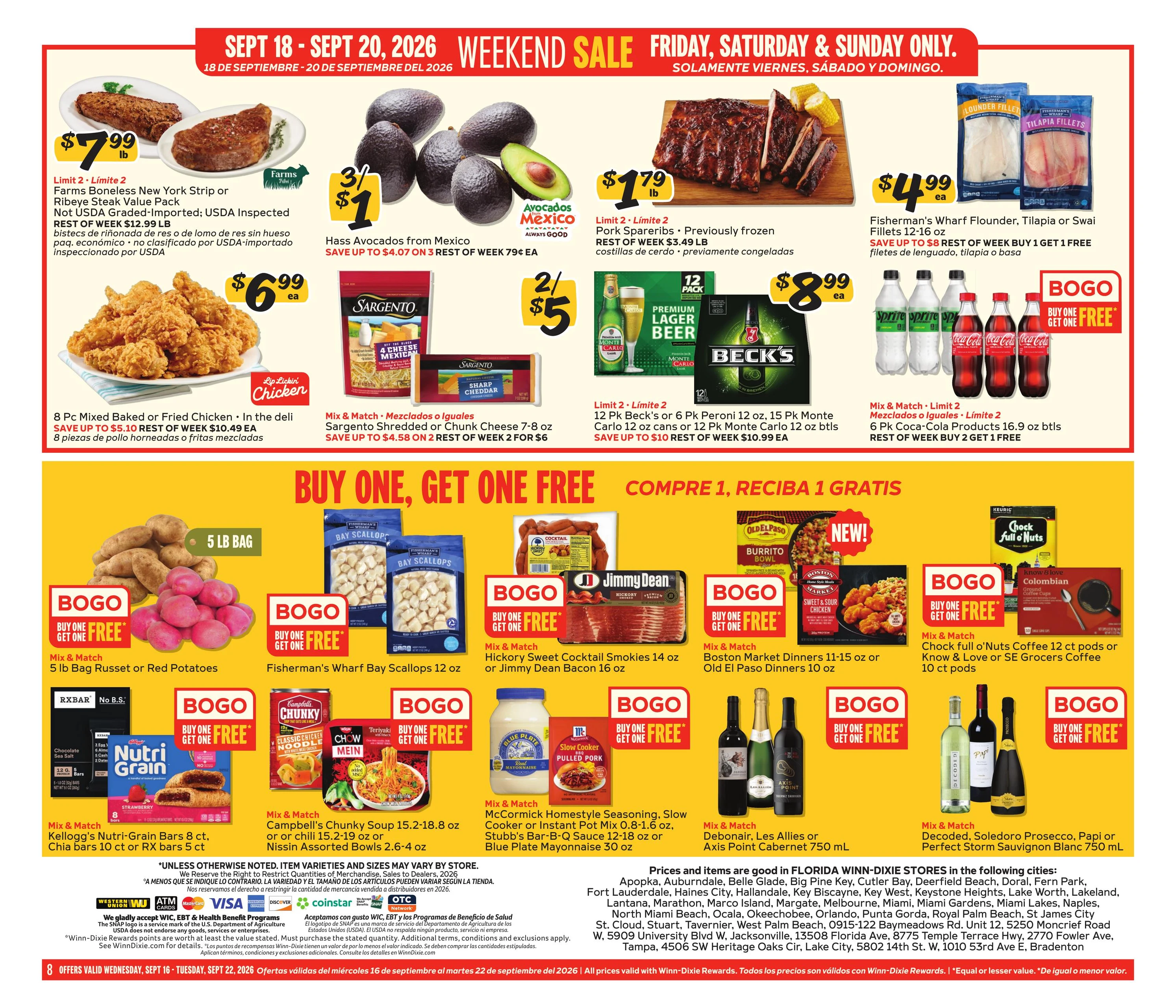 Winn-Dixie Weekly Circular - Page 8