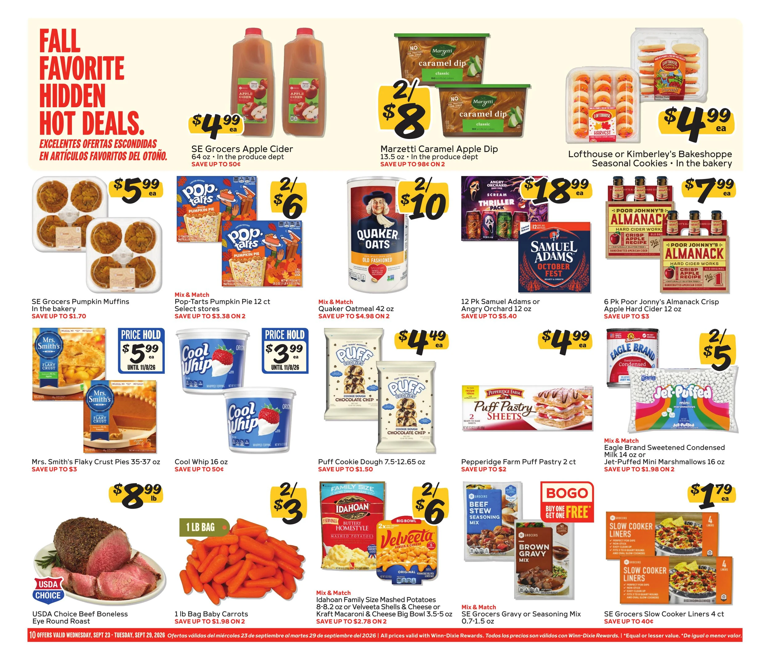 Winn-Dixie Weekly Ad Sep 23 - 29, 2026 - Page 10