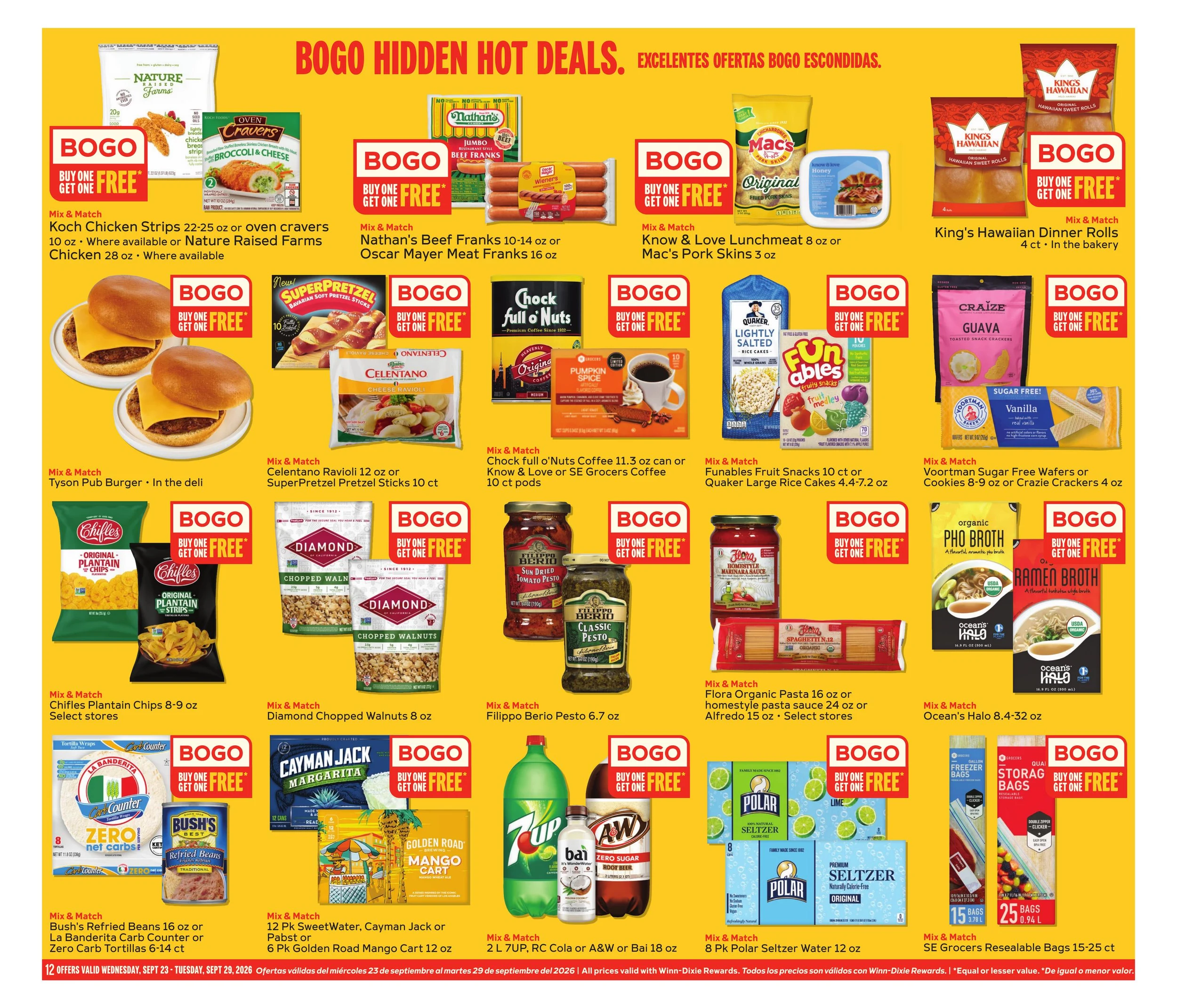 Winn-Dixie Weekly Ad Sep 23 - 29, 2026 - Page 12