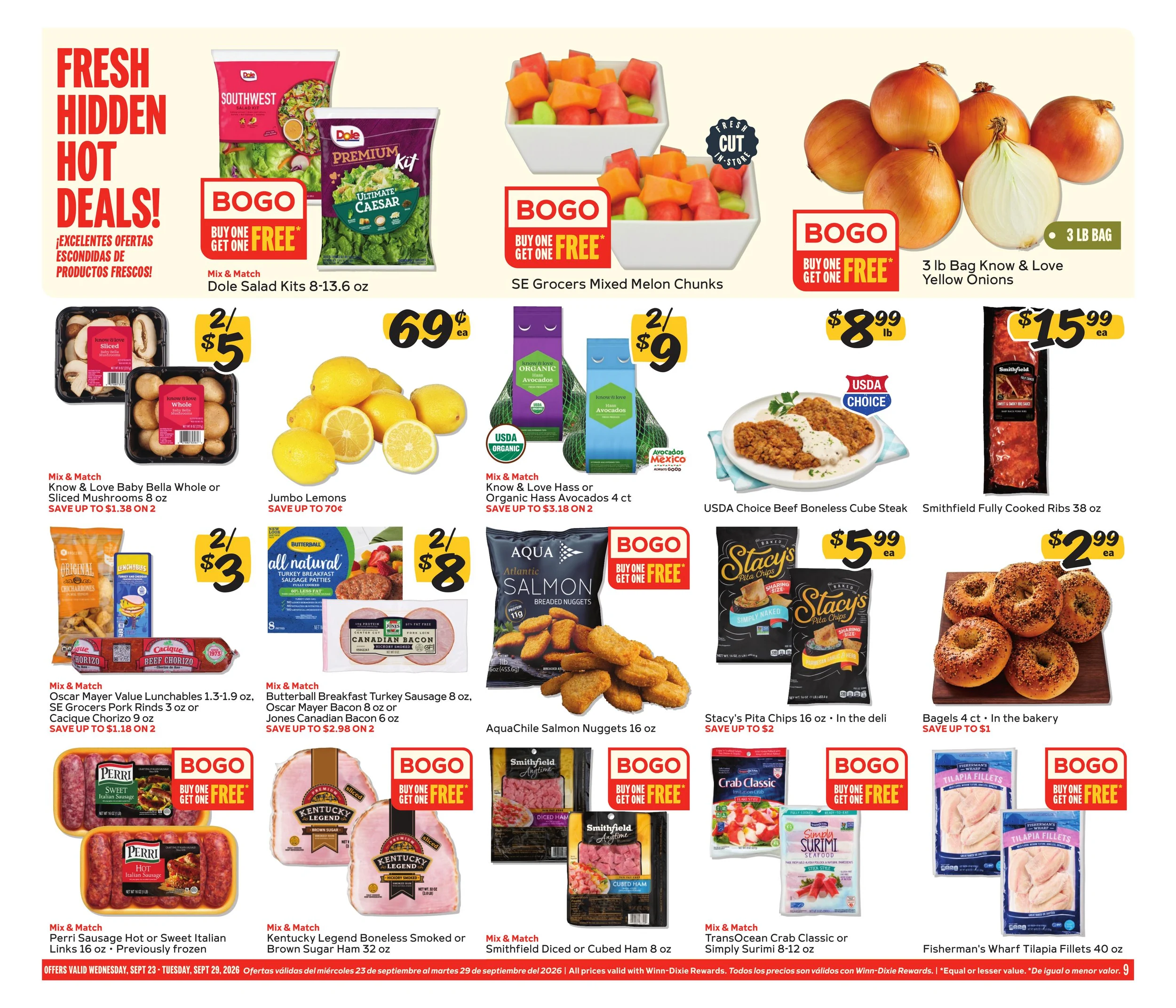 Winn-Dixie Weekly Ad Sep 23 - 29, 2026 - Page 9