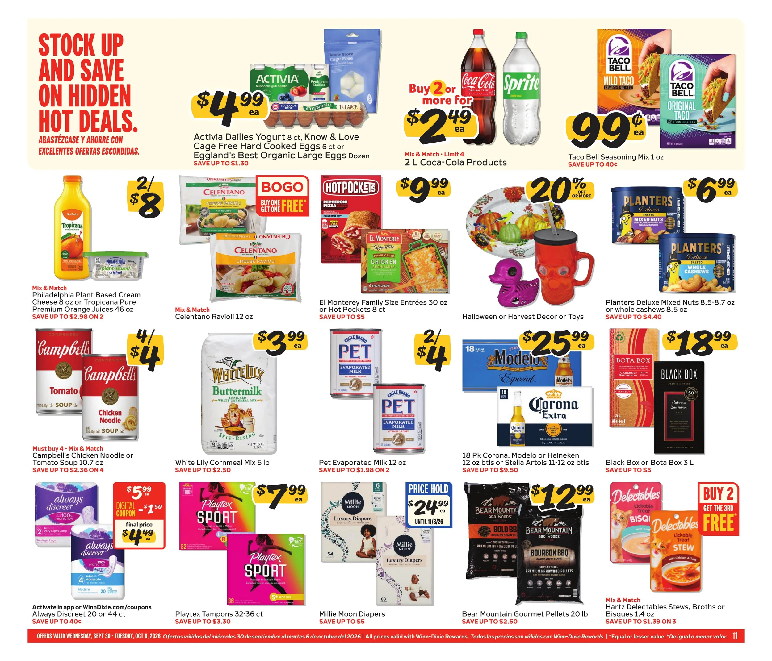 Winn-Dixie Weekly Ad Sep 30 - Oct 6, 2026 - Page 11