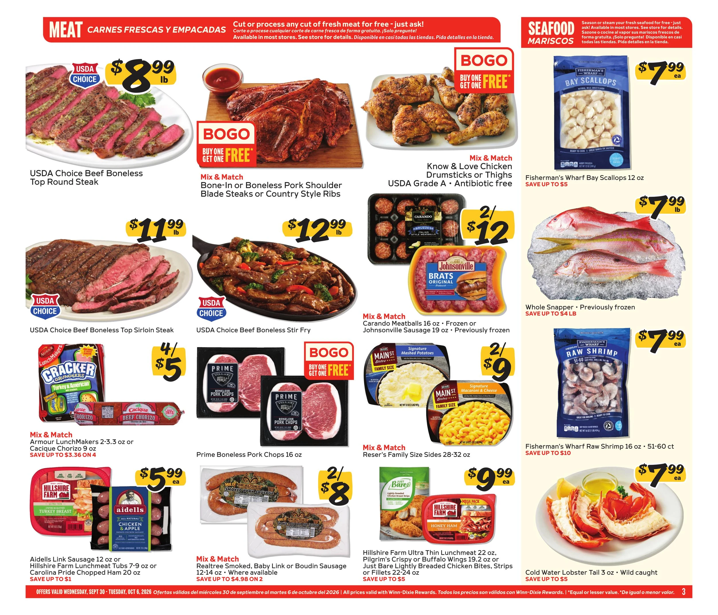 Winn-Dixie Weekly Ad Sep 30 - Oct 6, 2026 - Page 3