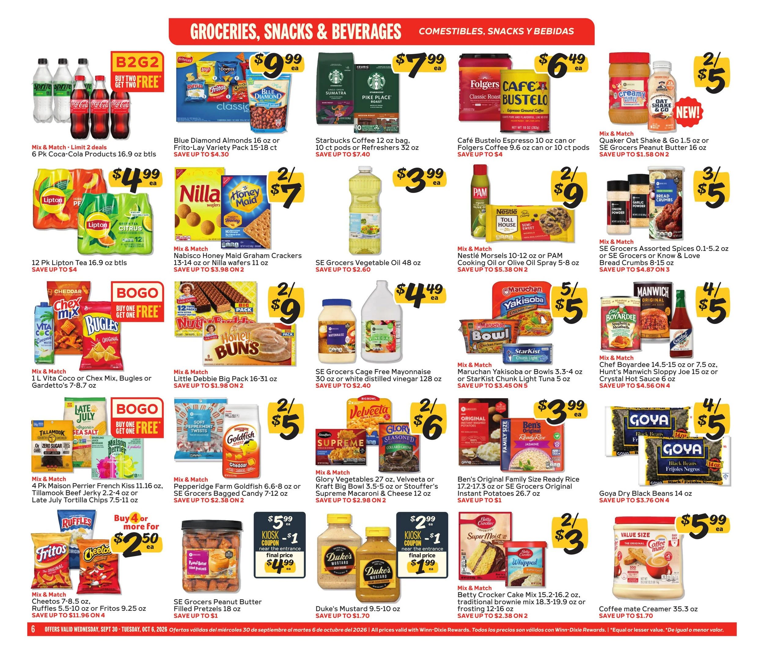Winn-Dixie Weekly Ad Sep 30 - Oct 6, 2026 - Page 6