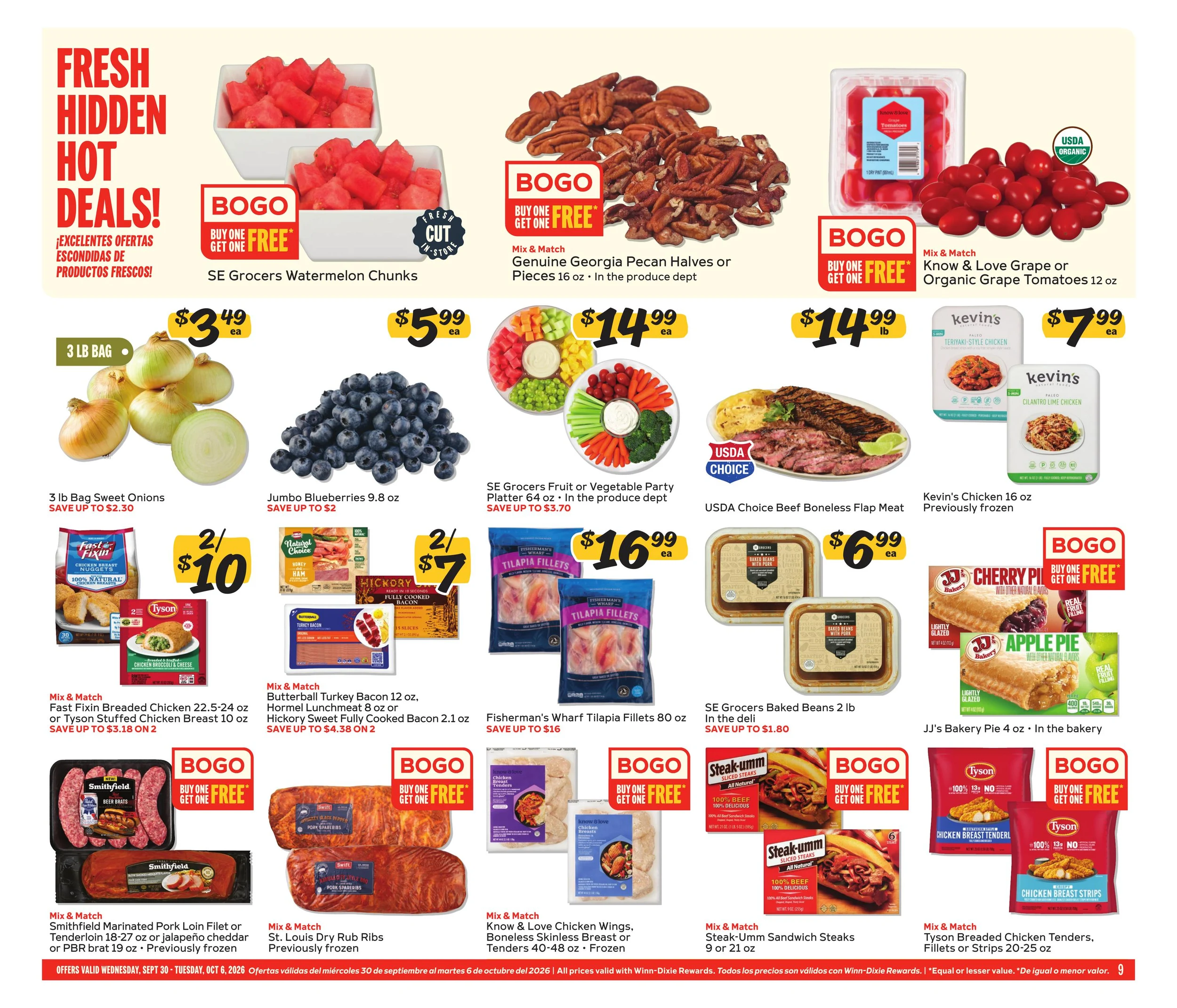 Winn-Dixie Weekly Ad Sep 30 - Oct 6, 2026 - Page 9