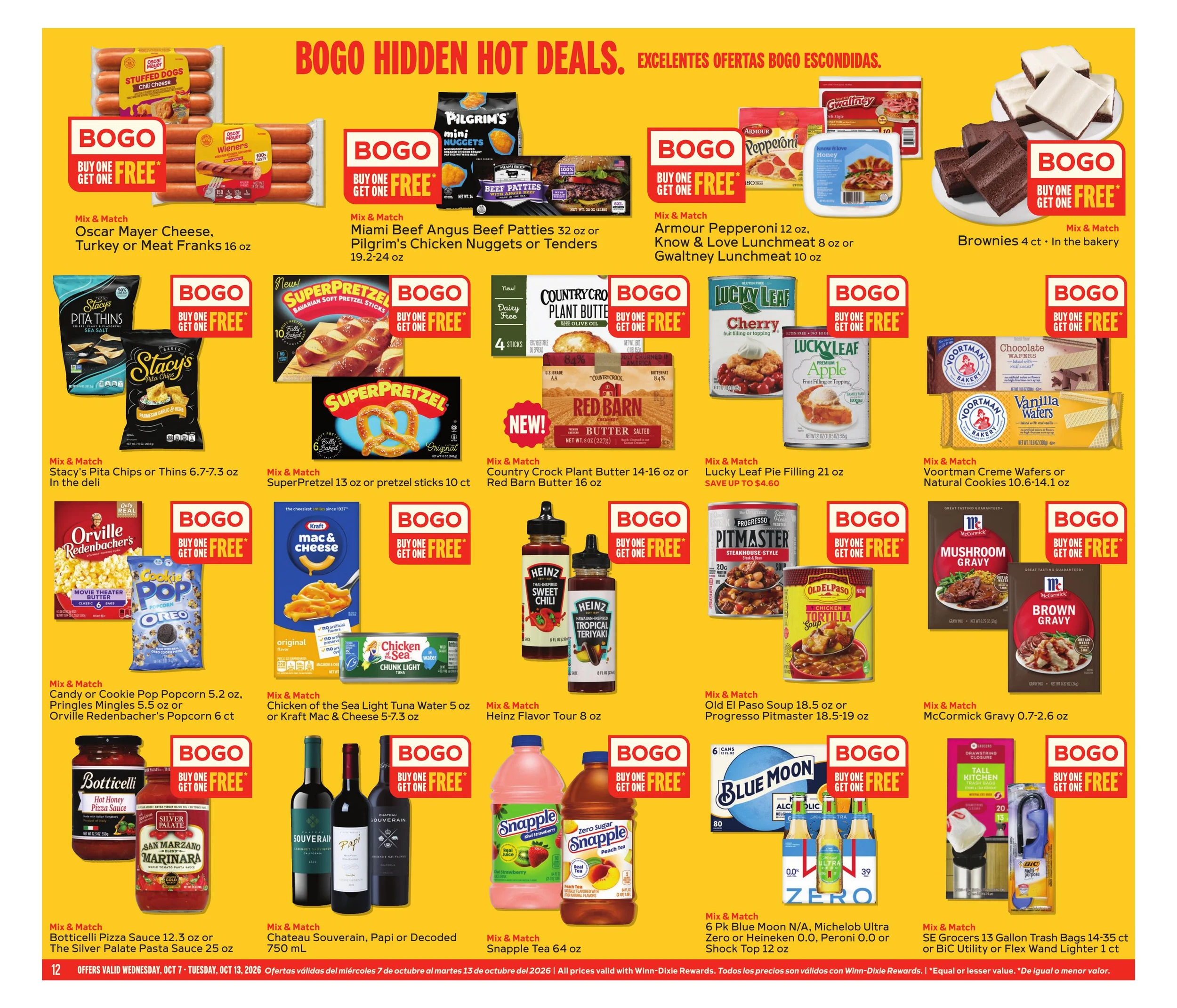 Winn-Dixie Weekly Ad Oct 7 - 13, 2026 - Page 12