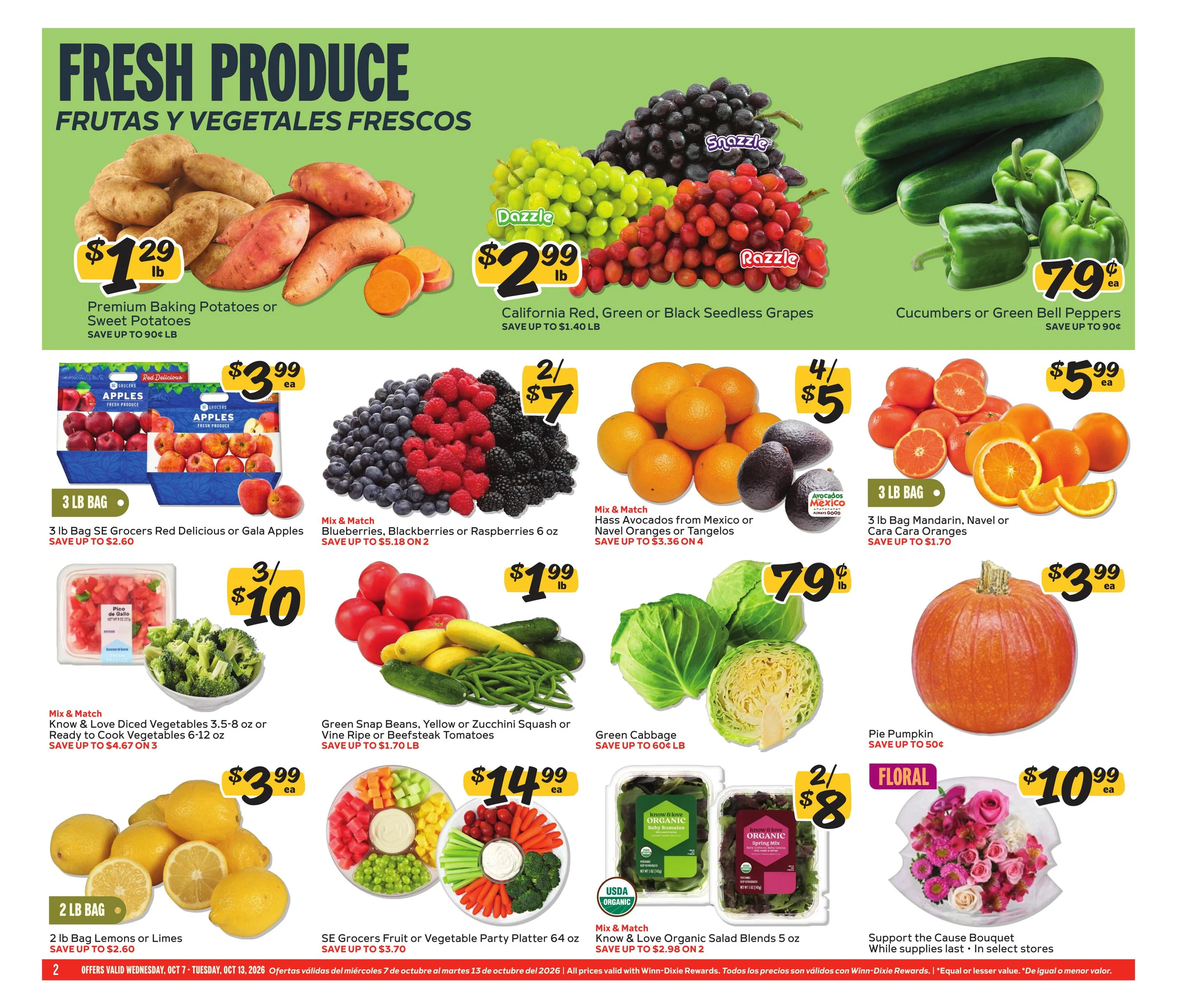 Winn-Dixie Weekly Ad Oct 7 - 13, 2026 - Page 2