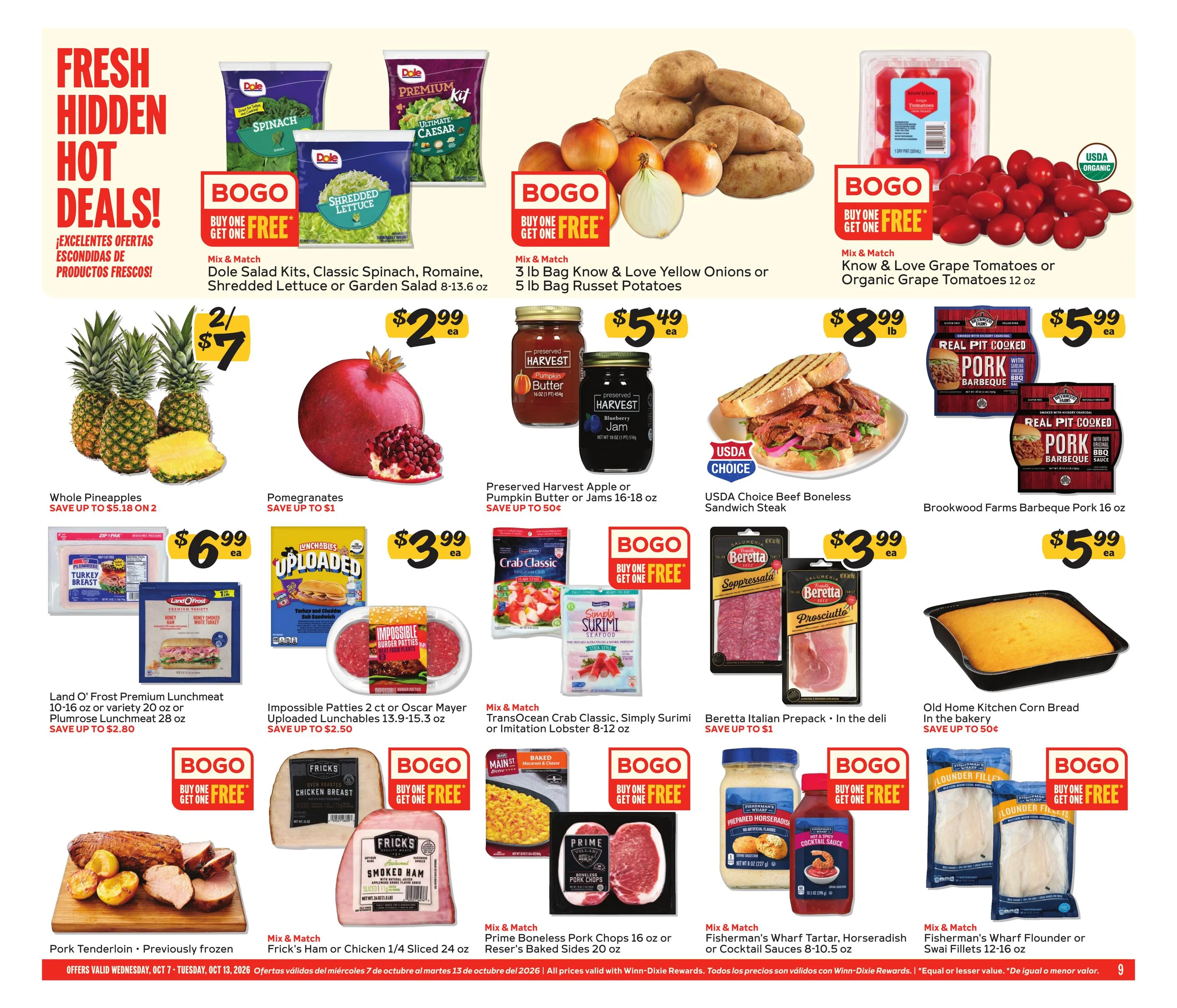 Winn-Dixie Weekly Ad Oct 7 - 13, 2026 - Page 9
