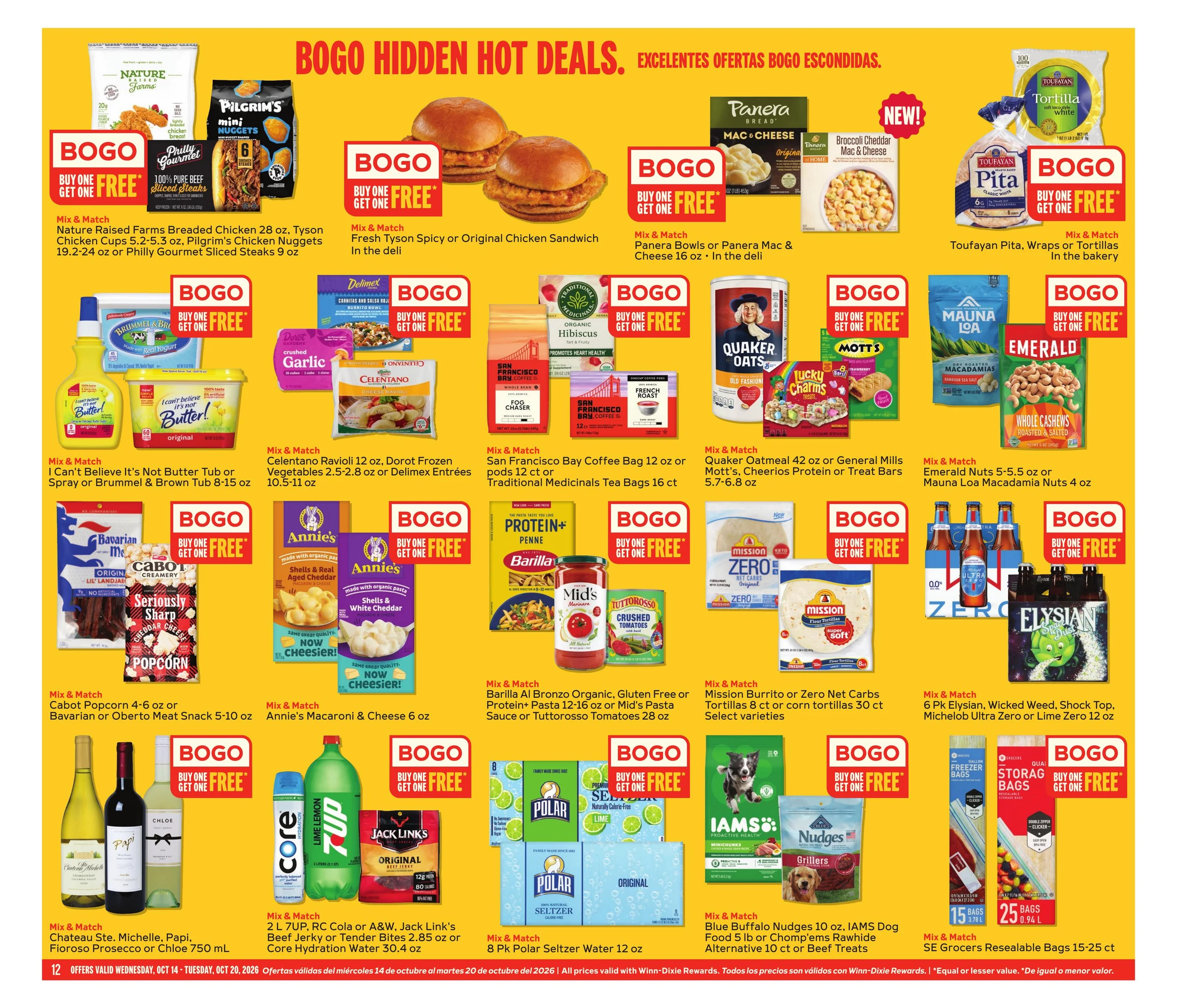 Winn-Dixie Weekly Ad Oct 14 - 20, 2026 - Page 12