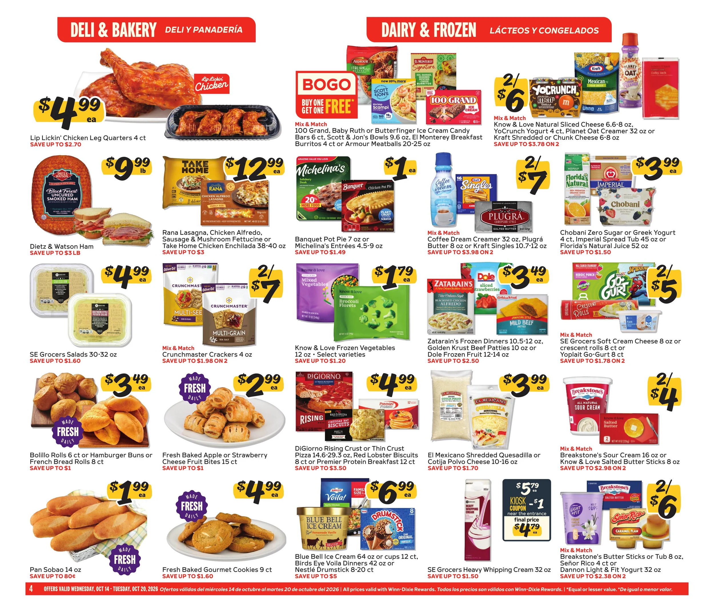 Winn-Dixie Weekly Ad Oct 14 - 20, 2026 - Page 4