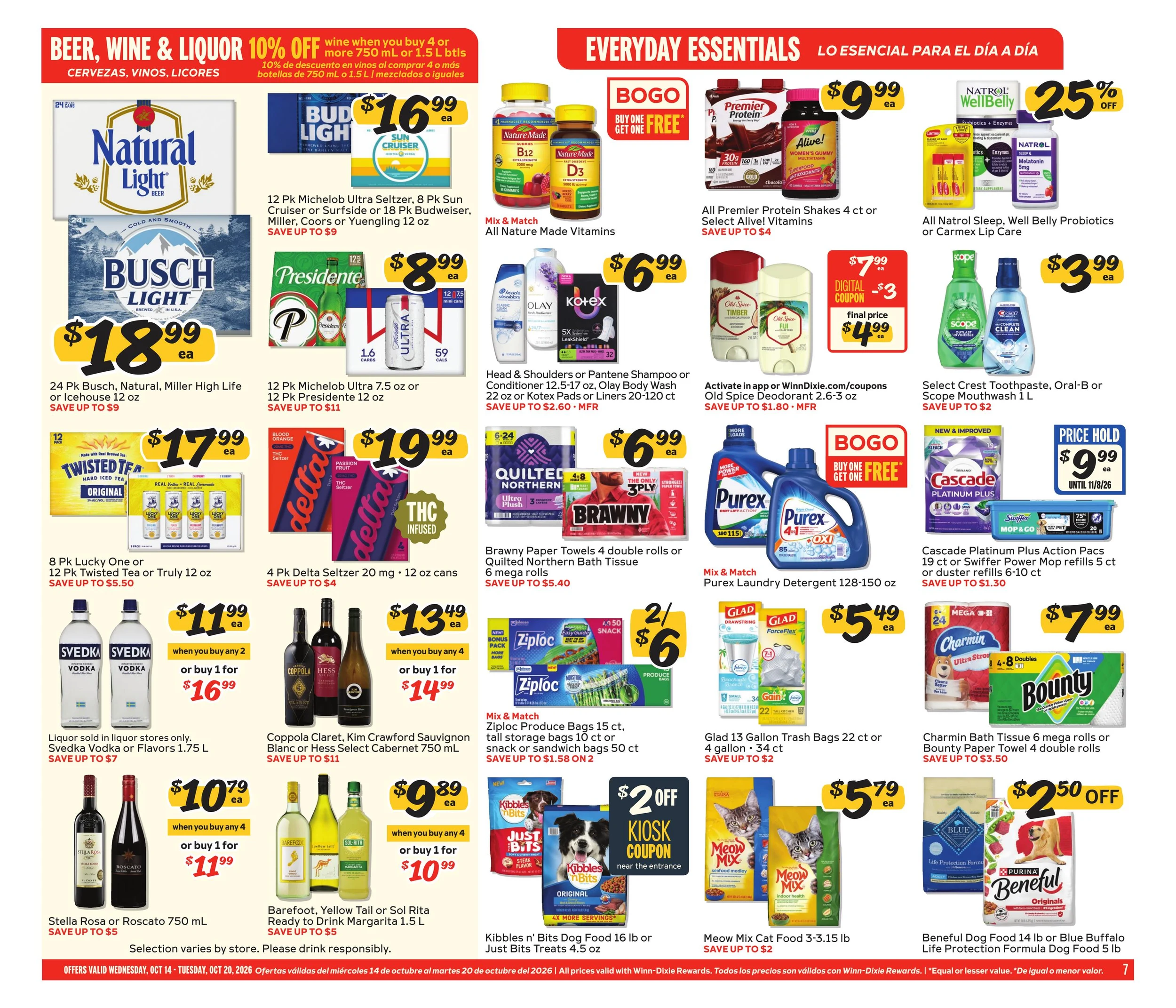Winn-Dixie Weekly Ad Oct 14 - 20, 2026 - Page 7