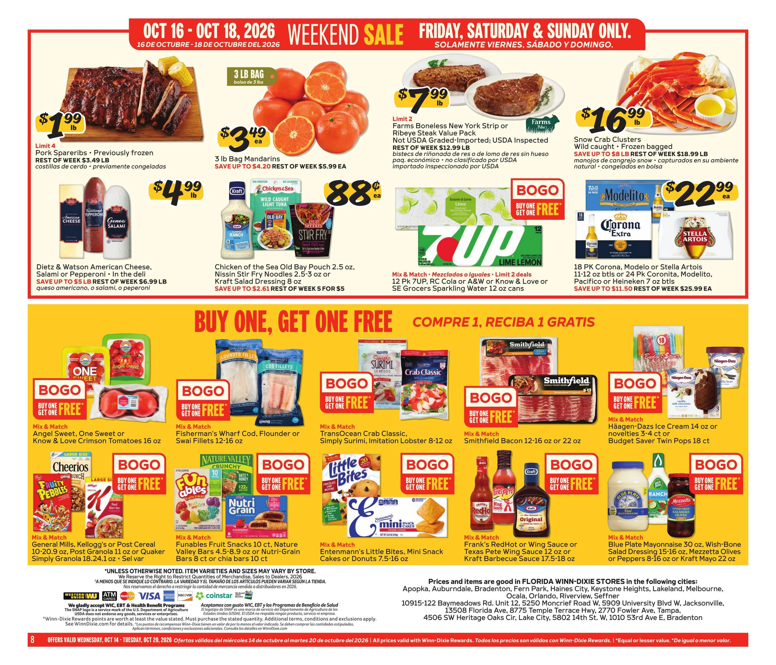 Winn-Dixie Weekly Ad Oct 14 - 20, 2026 - Page 8