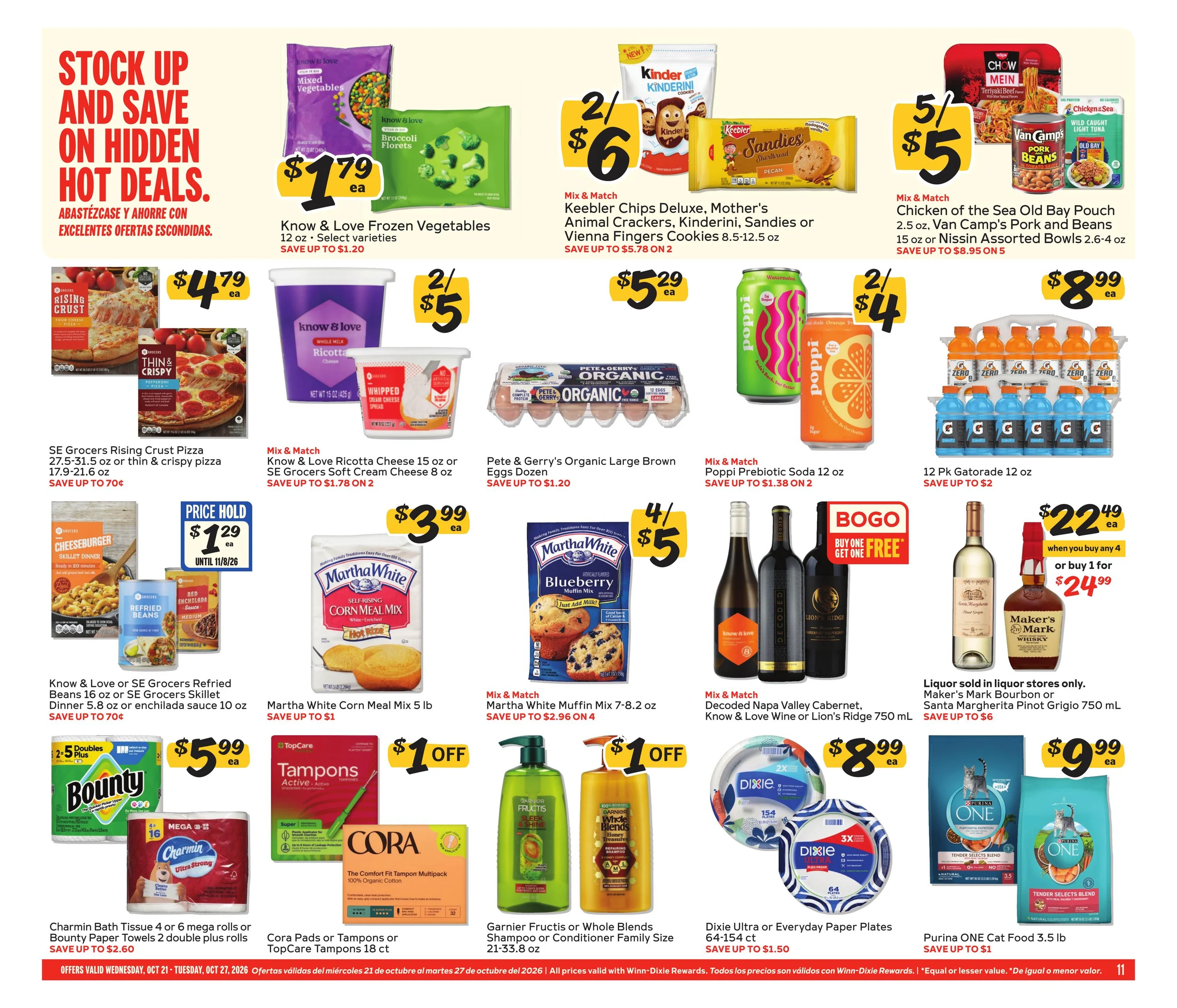 Winn-Dixie Weekly Ad Oct 21 - 27, 2026 - Page 11