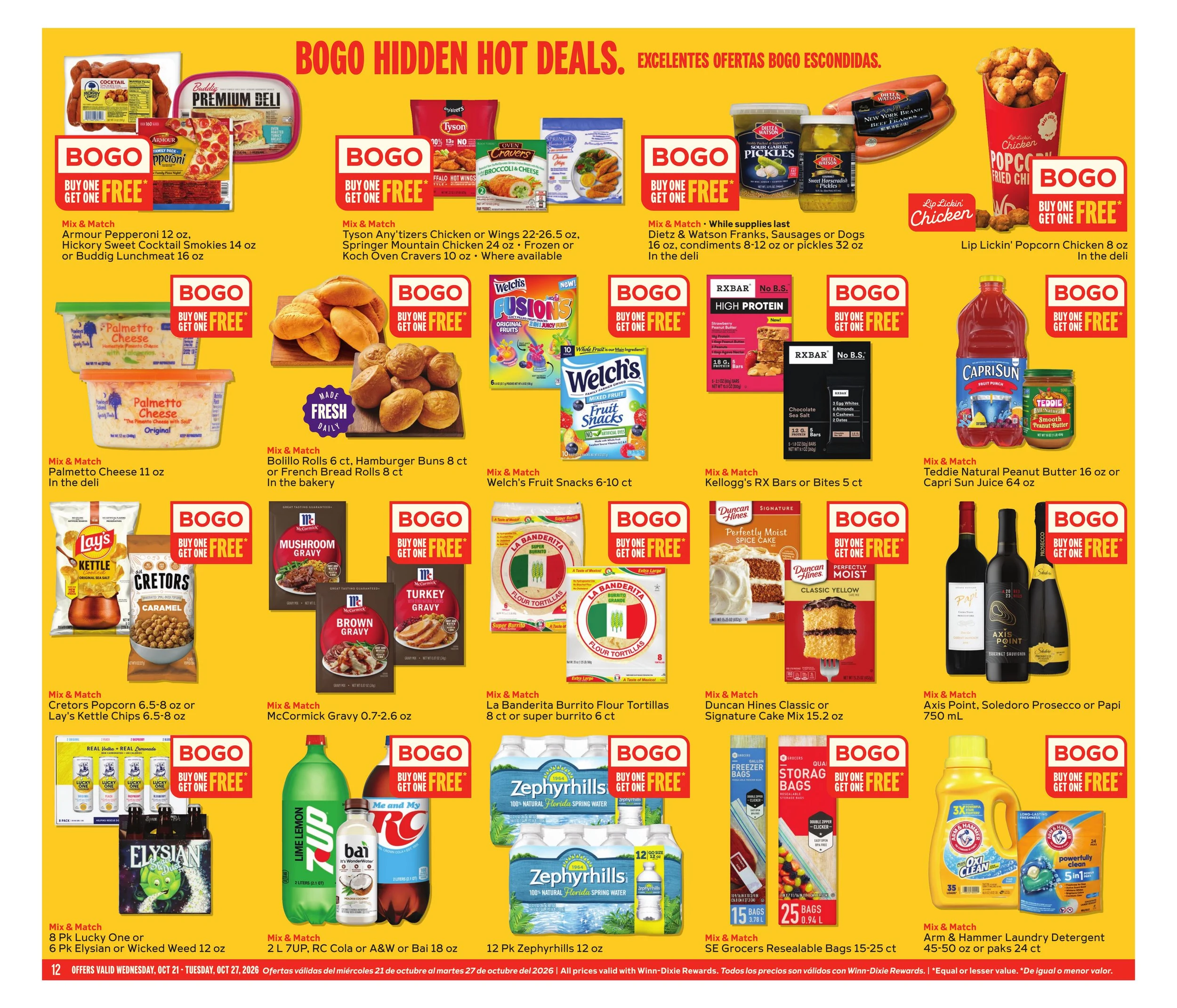 Winn-Dixie Weekly Ad Oct 21 - 27, 2026 - Page 12