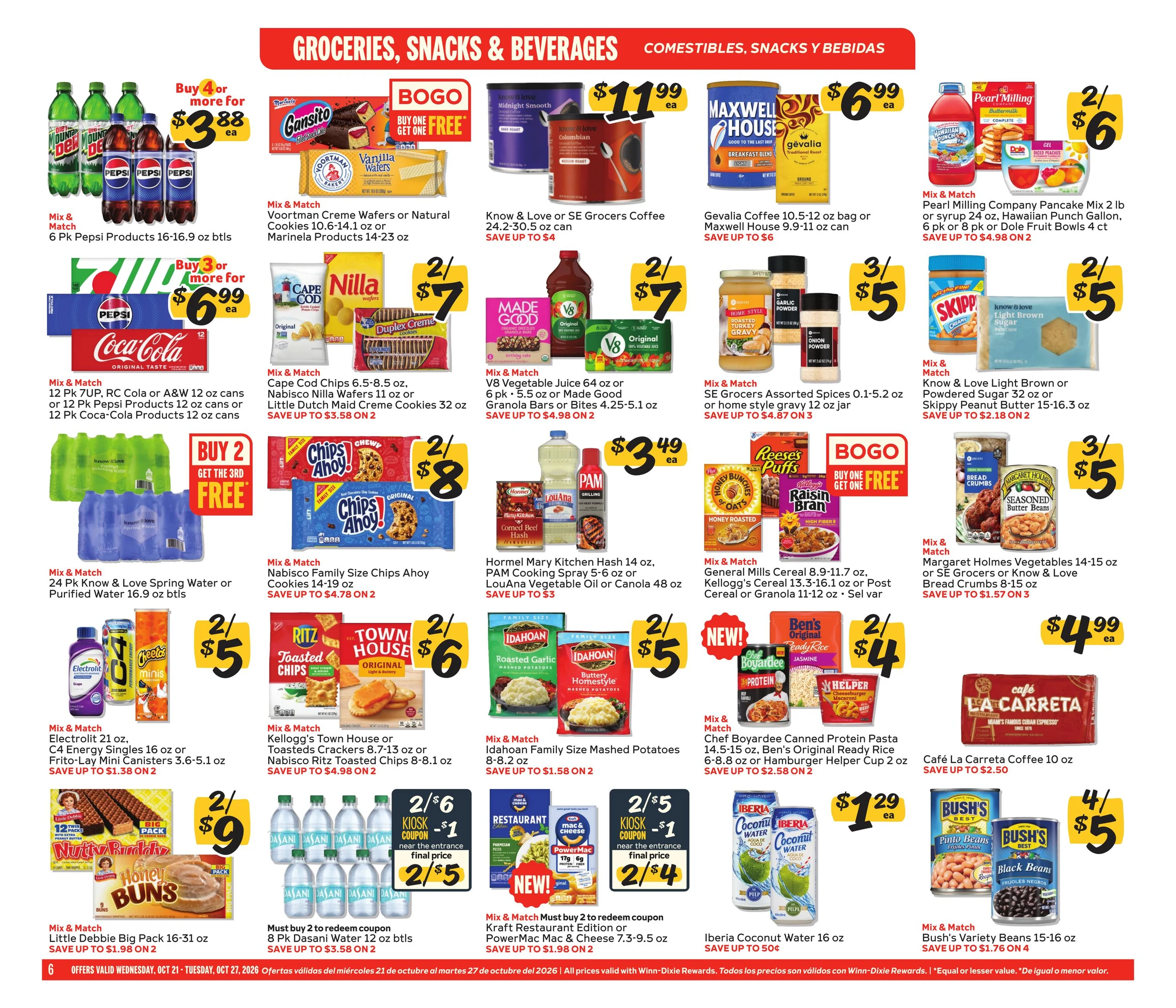 Winn-Dixie Weekly Ad Oct 21 - 27, 2026 - Page 6