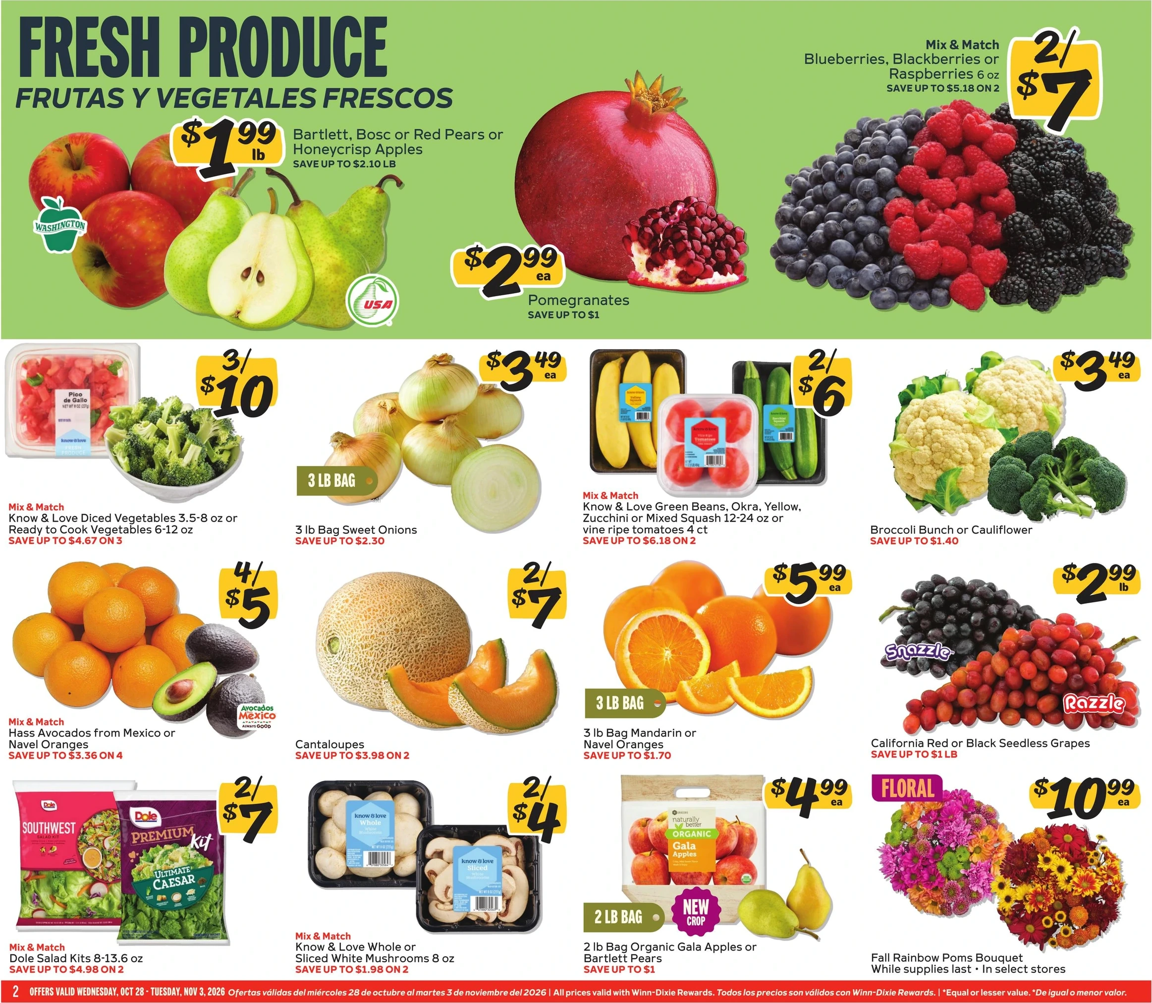 Winn-Dixie Weekly Ad Oct 28 - Nov 3, 2026 - Page 2