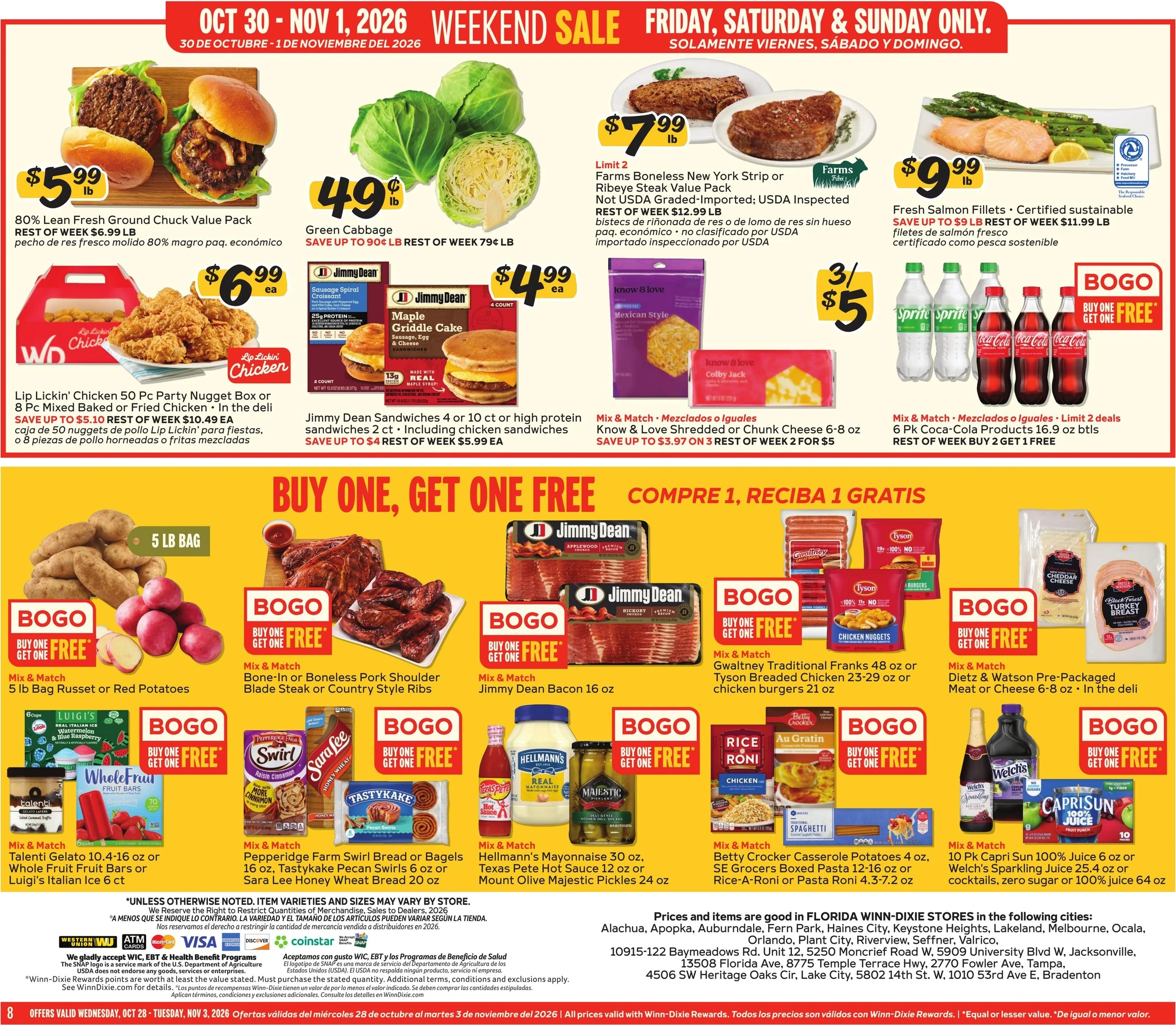 Winn-Dixie Weekly Ad Oct 28 - Nov 3, 2026 - Page 8