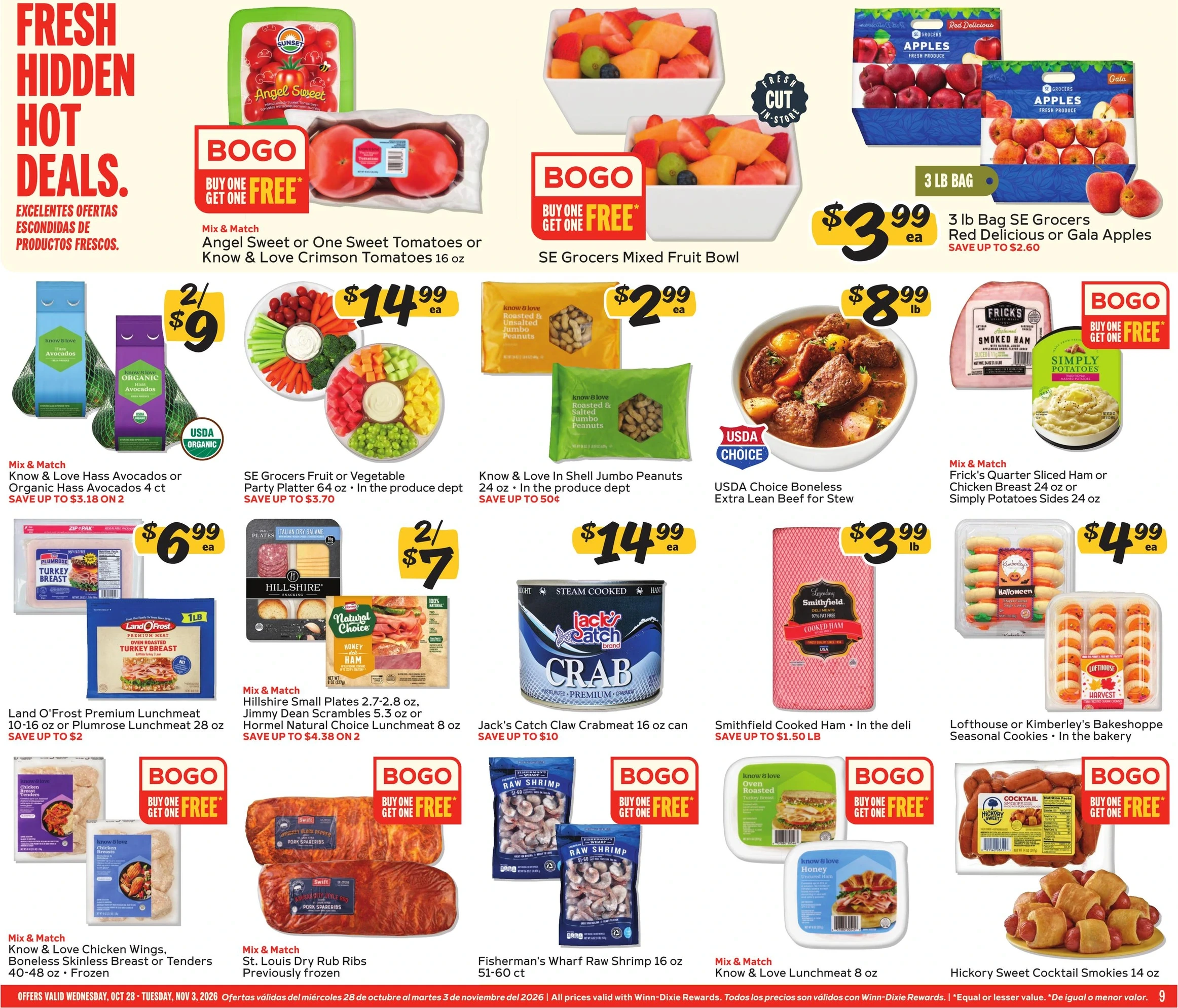 Winn-Dixie Weekly Ad Oct 28 - Nov 3, 2026 - Page 9
