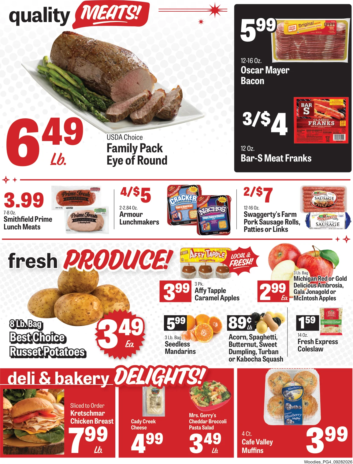 Woodie's Supermarket Weekly Ad - Page 4