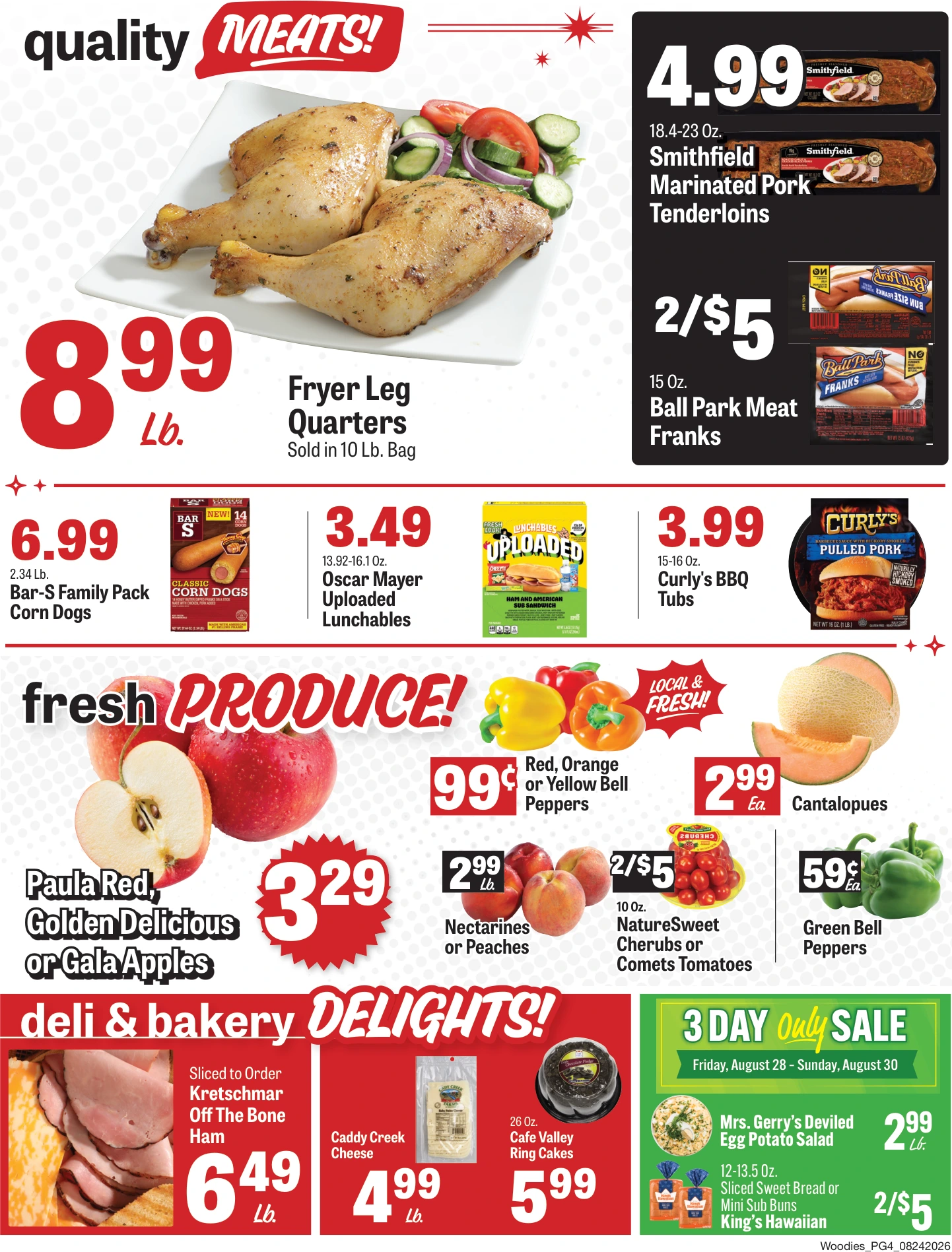 Woodie's Supermarket Weekly Ad - Page 4