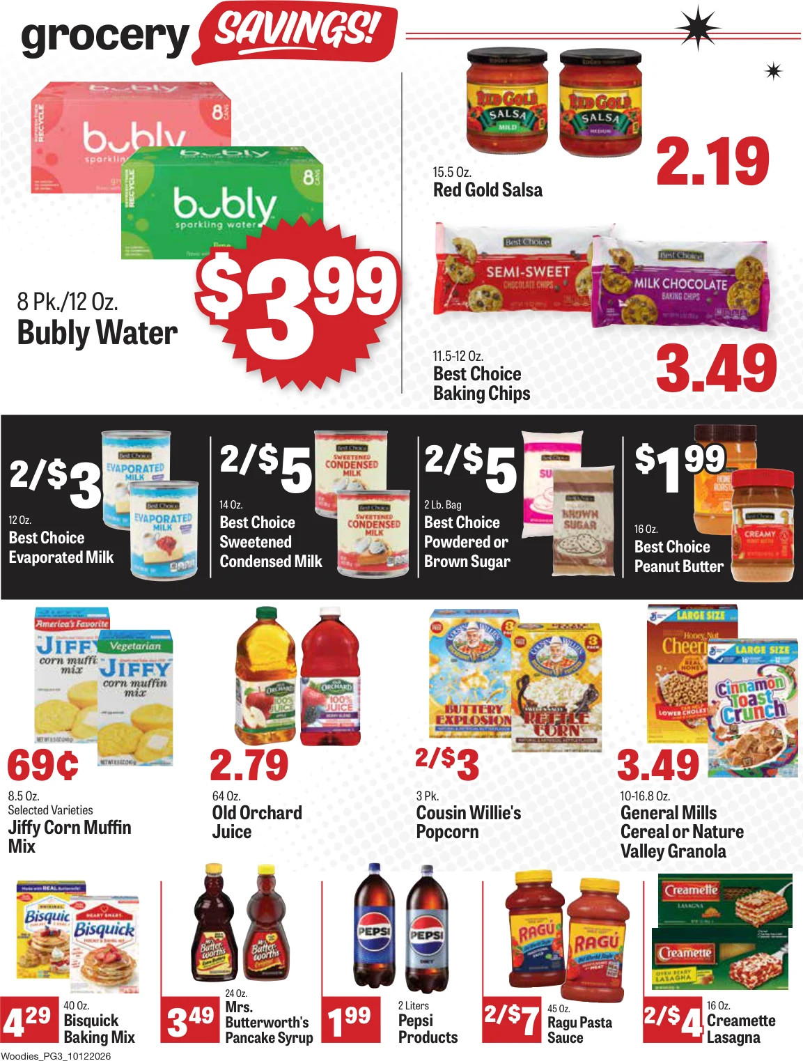 Woodie's Supermarket Weekly Ad - Page 3