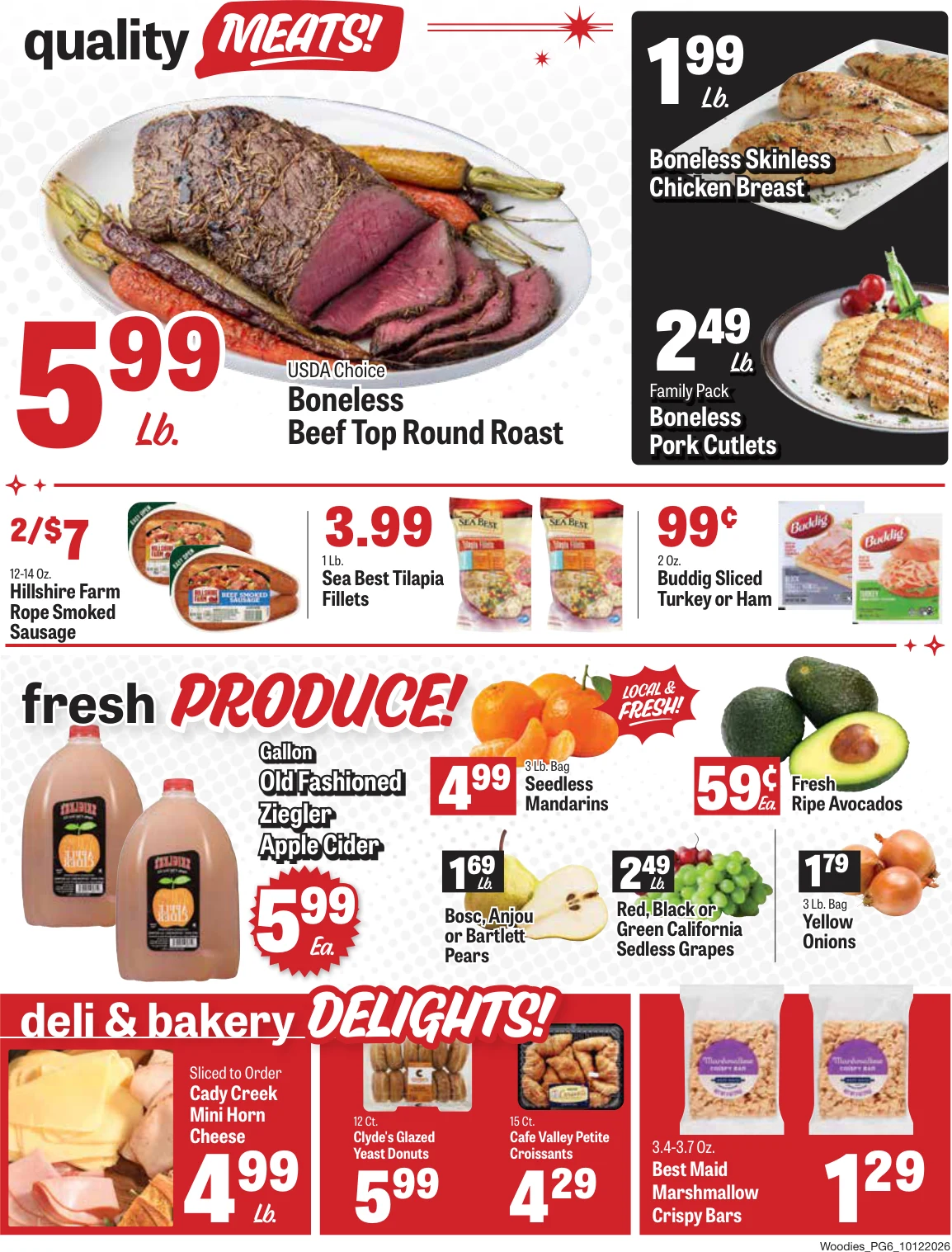 Woodie's Supermarket Weekly Ad - Page 6