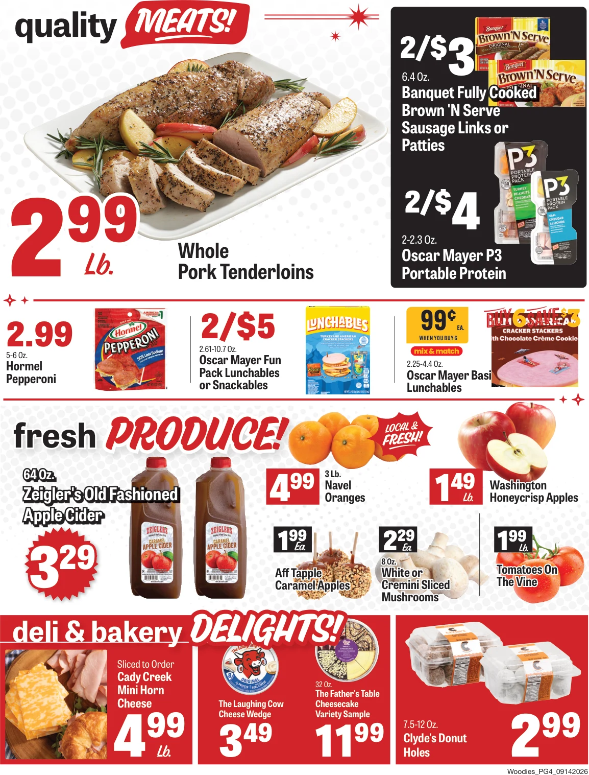 Woodie's Supermarket Weekly Ad - Page 4