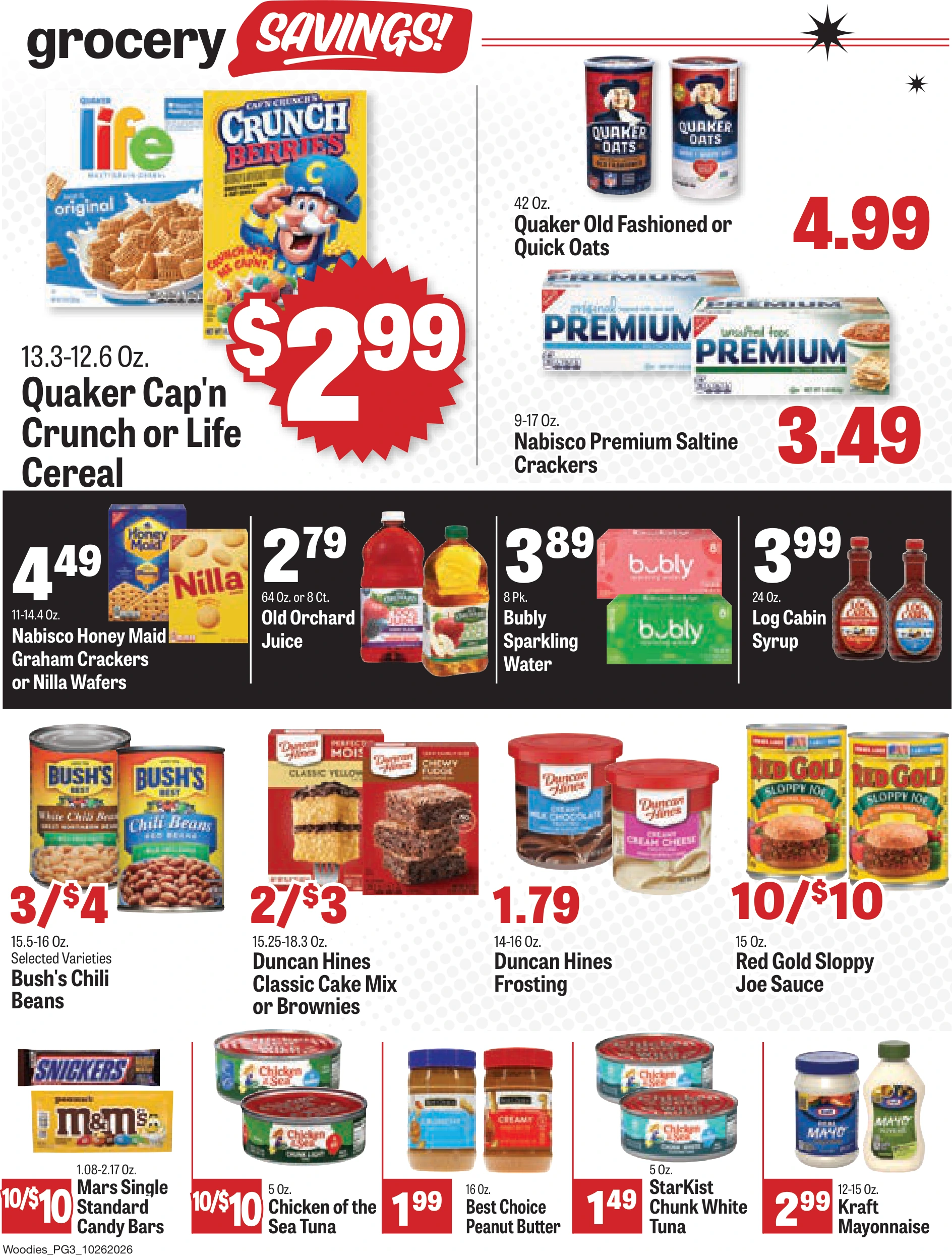 Woodie's Supermarket Weekly Ad - Page 3