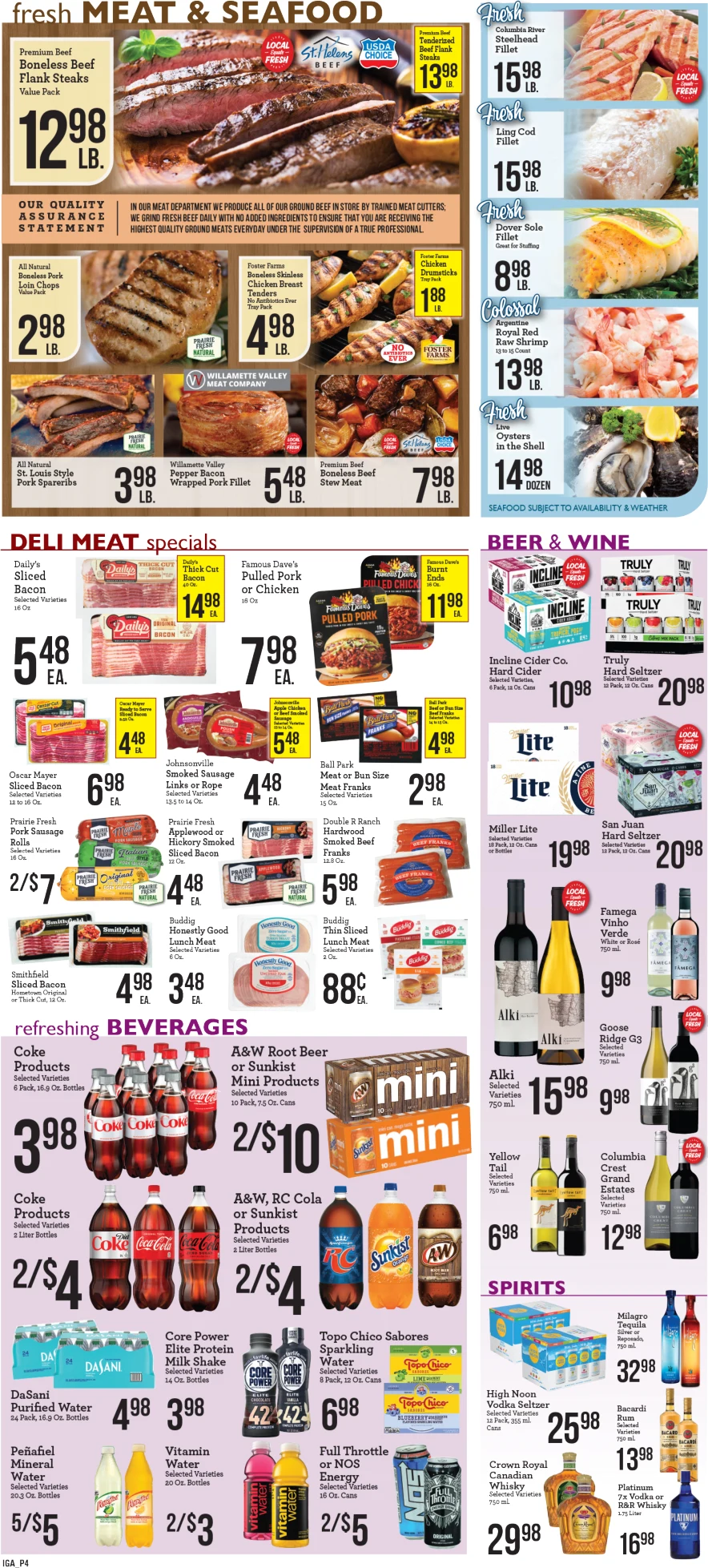Wray's Market Fresh Wrays Market Fresh Weekly Ad - Page 4