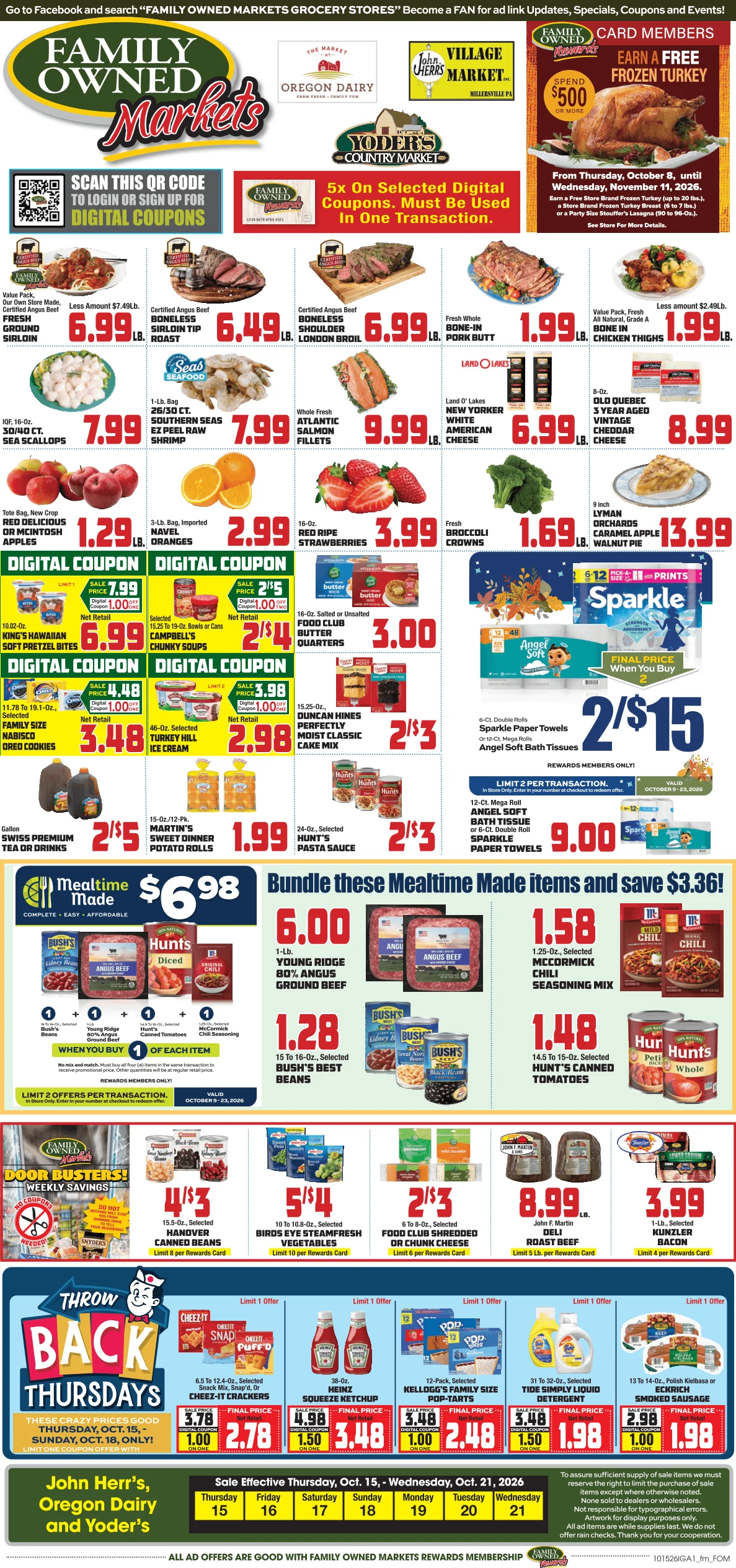 Yoders New Holland, PA Yoder's Country Market Weekly Ad - Page 1
