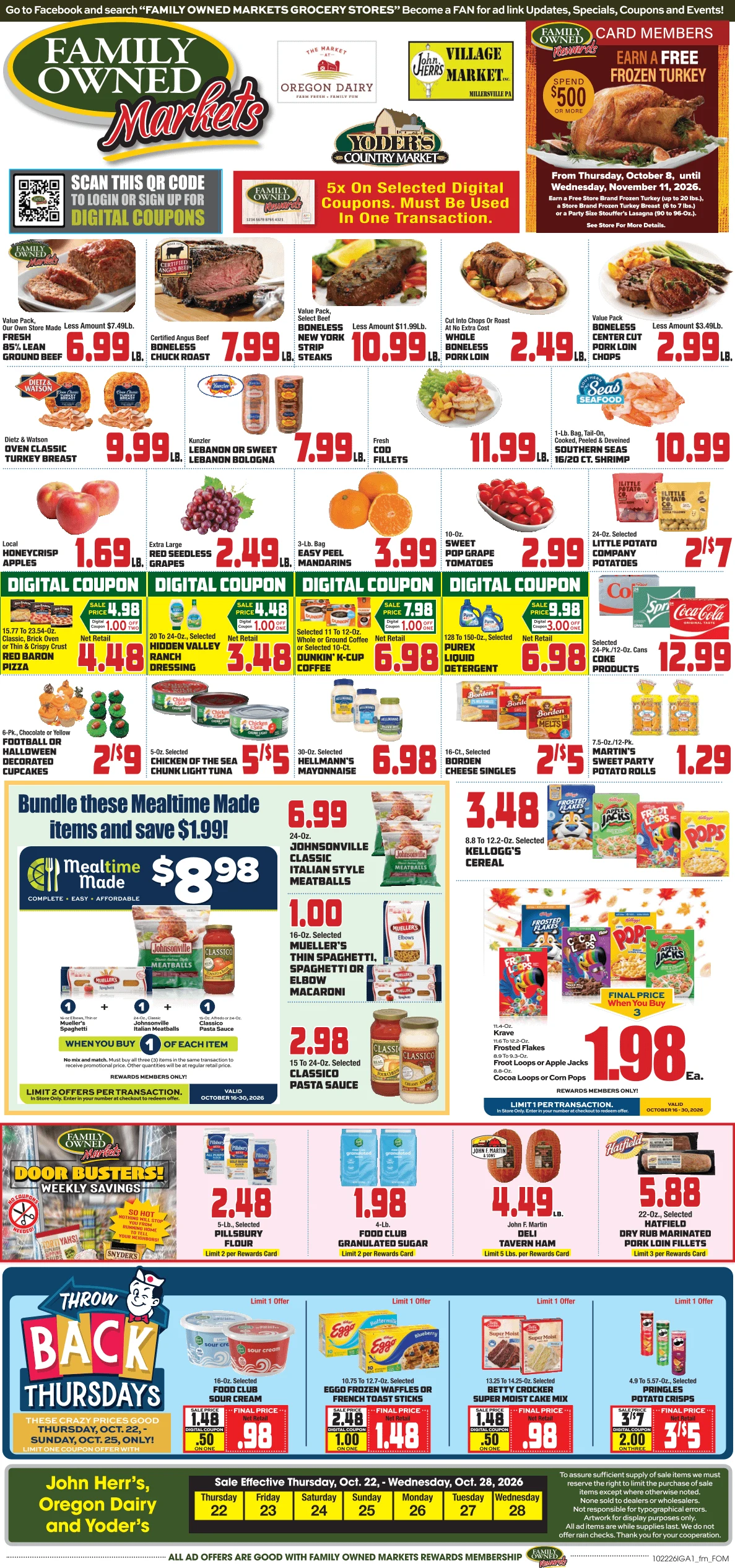 Yoders New Holland, PA Yoder's Country Market Weekly Ad - Page 1