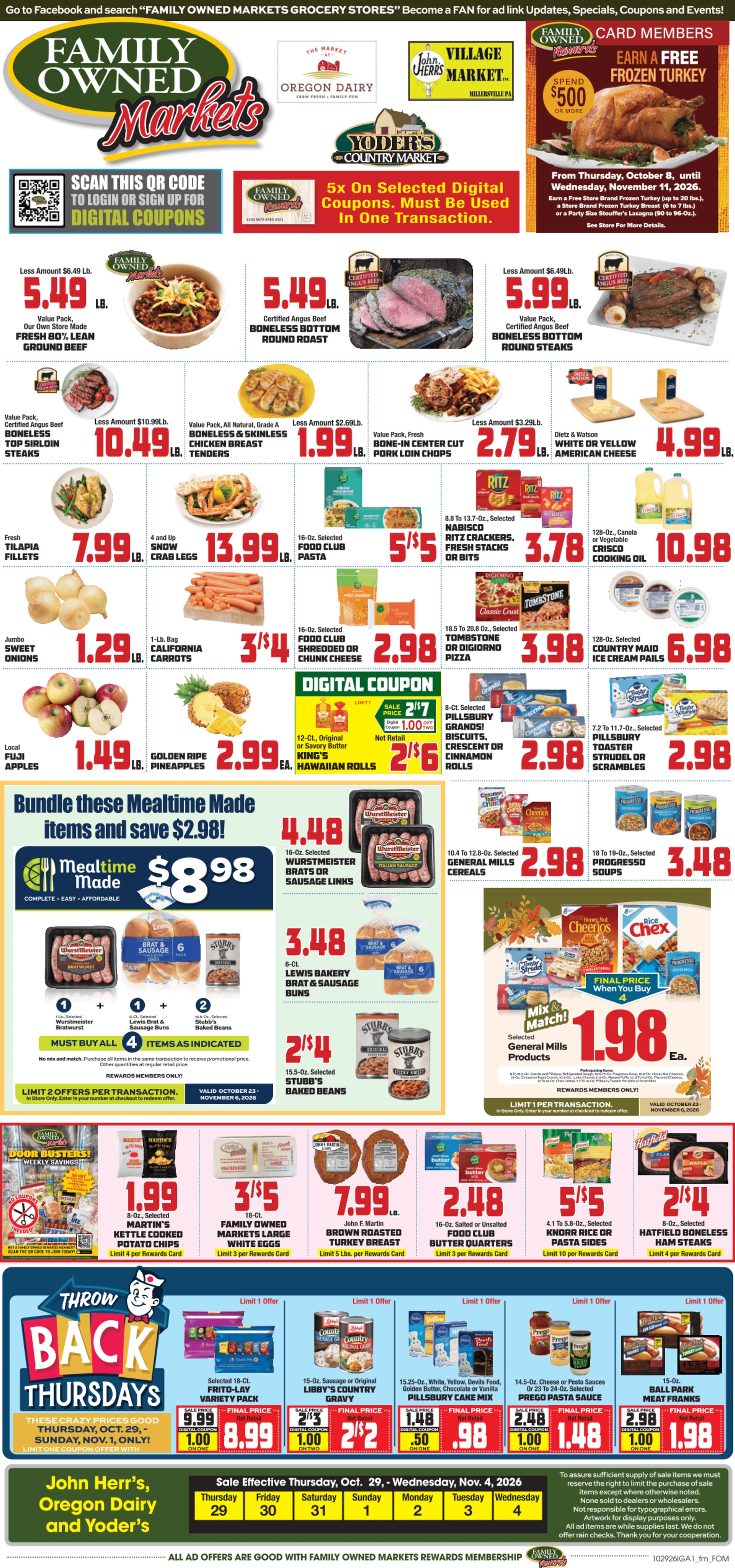 Yoders New Holland, PA Yoder's Country Market Weekly Ad - Page 1