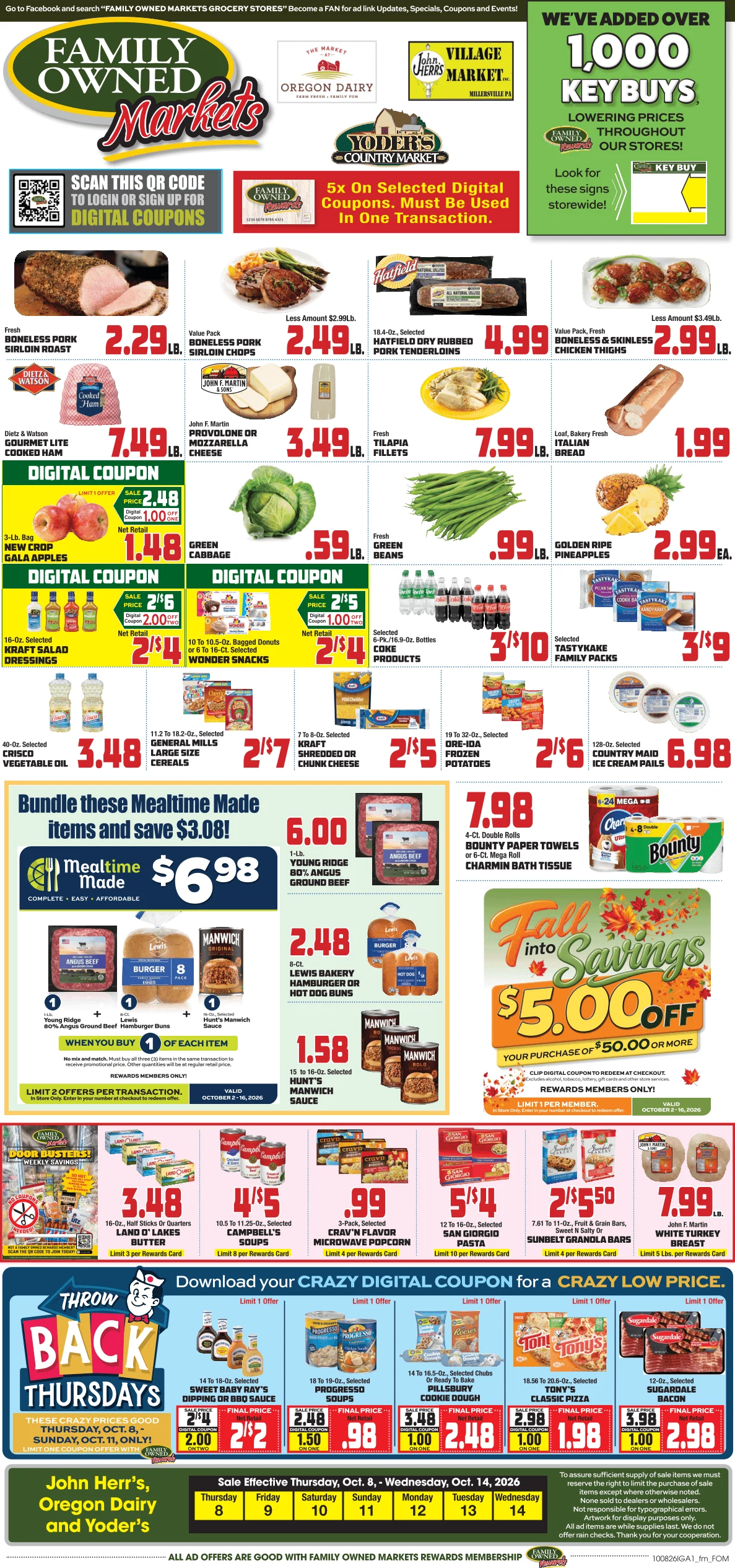 Yoders New Holland, PA Yoder's Country Market Weekly Ad - Page 1