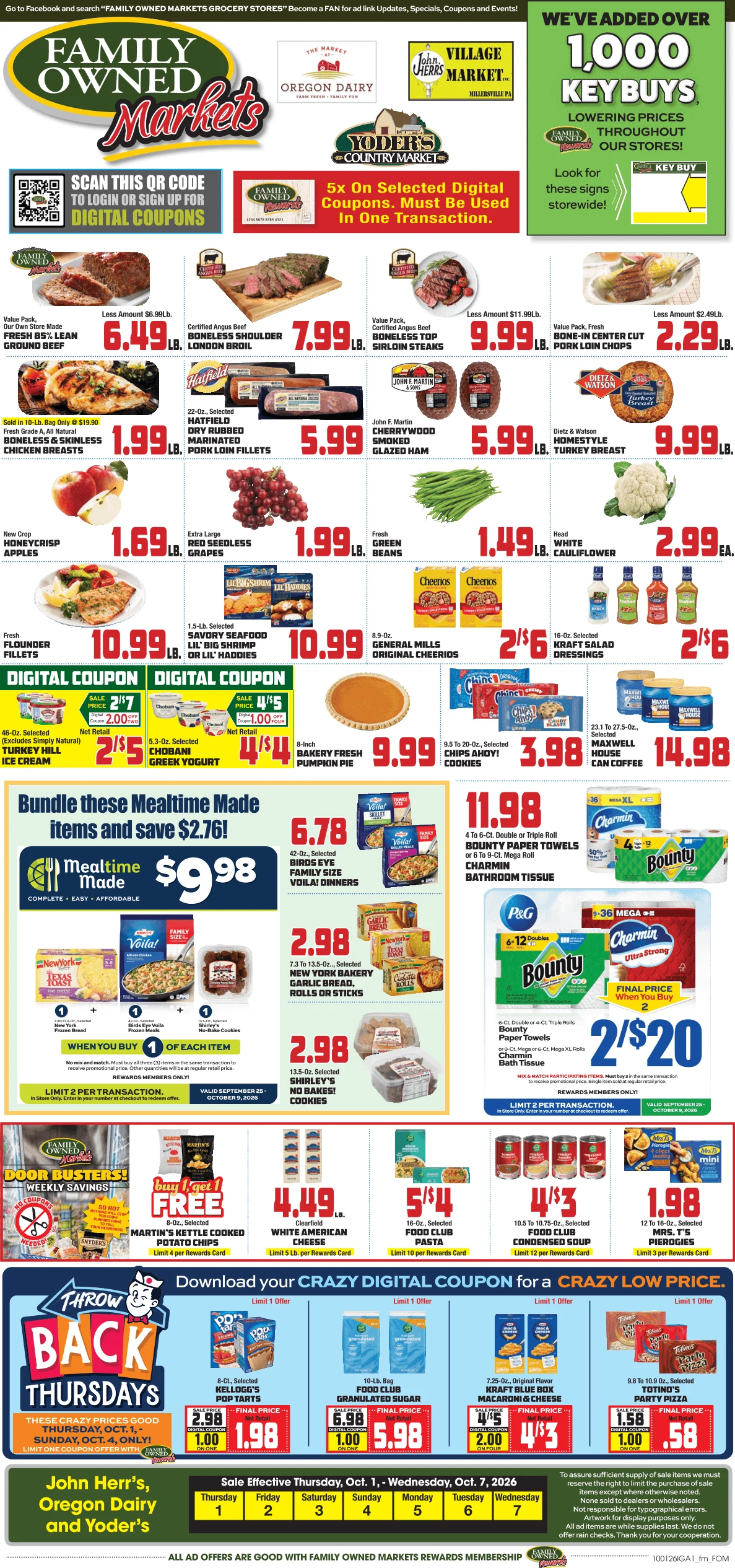 Yoders New Holland, PA Yoder's Country Market Weekly Ad - Page 1